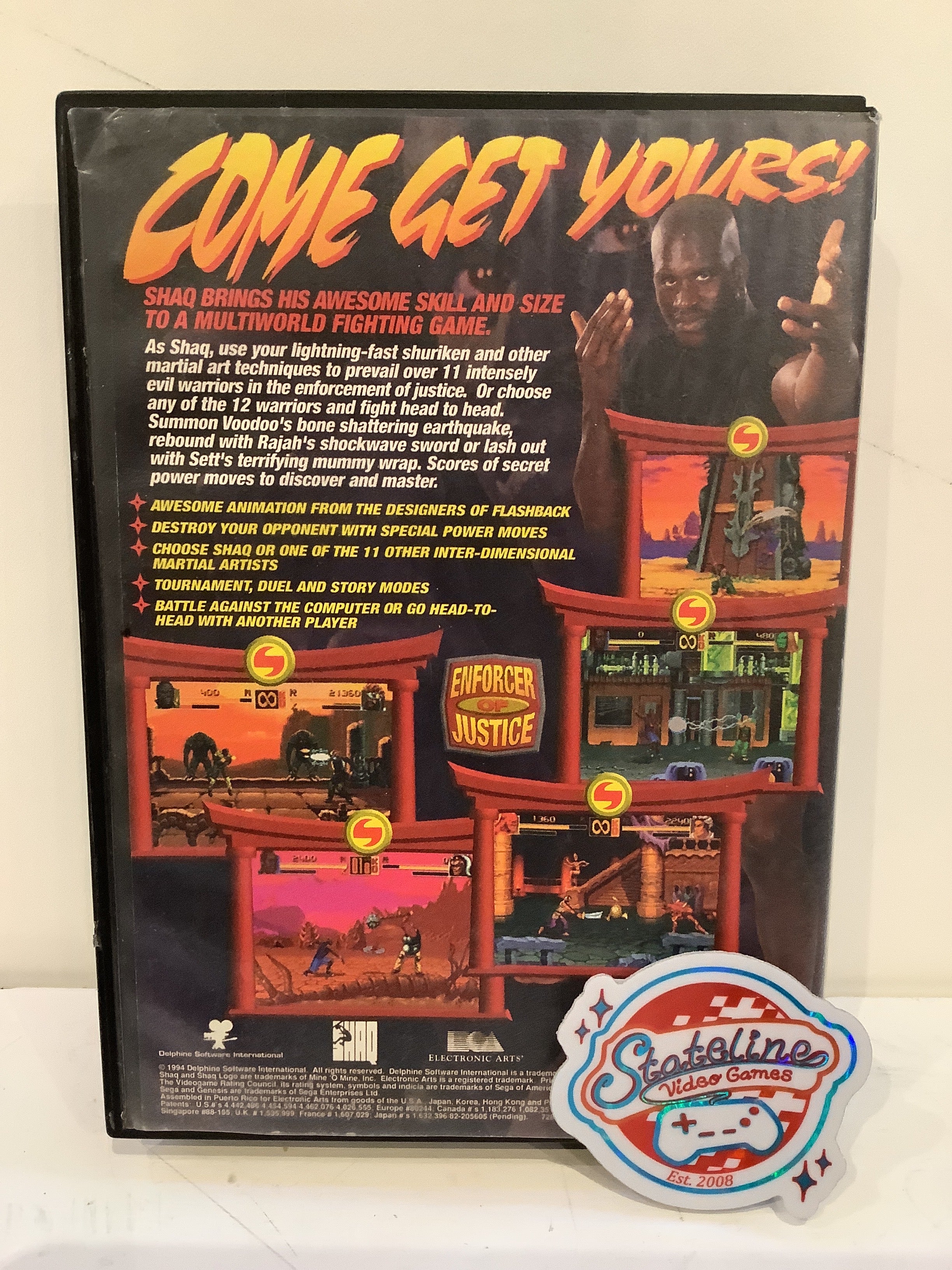 Shaq Fu - Sega Genesis - Image 2