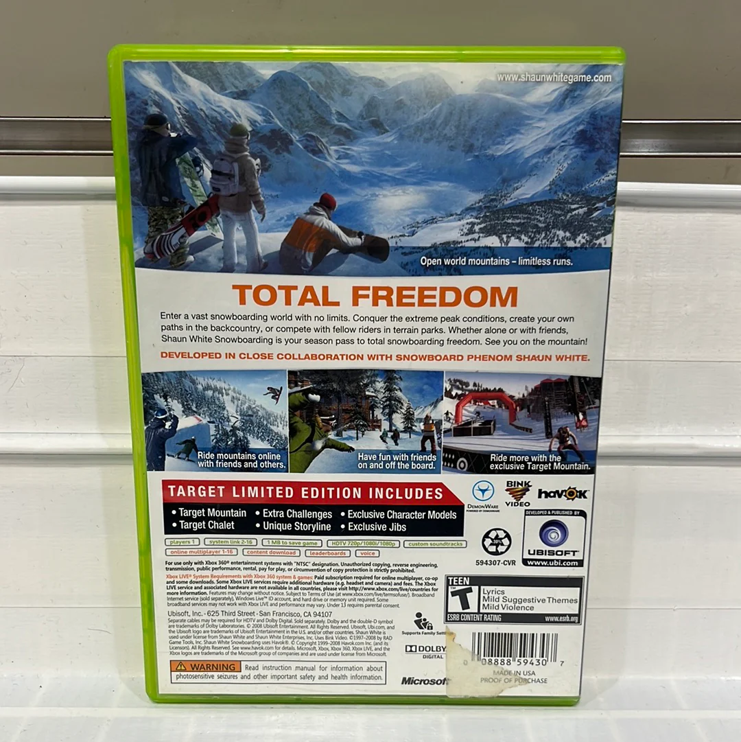 Shaun White Snowboarding - Xbox 360 - Image 2
