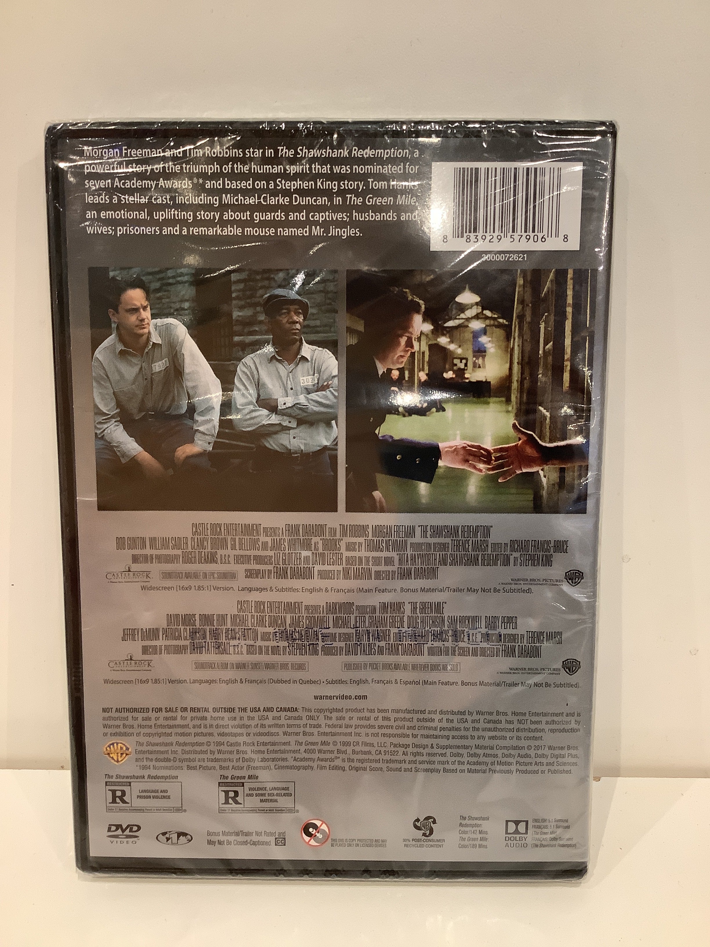 Shawshank Redemption / The Green Mile - DVD - Image 2