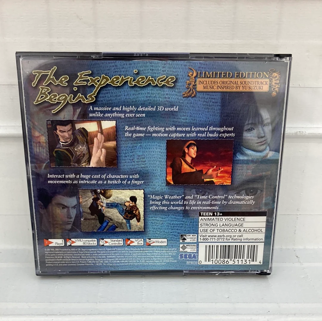 Shenmue [Limited Edition] - Sega Dreamcast - Image 2