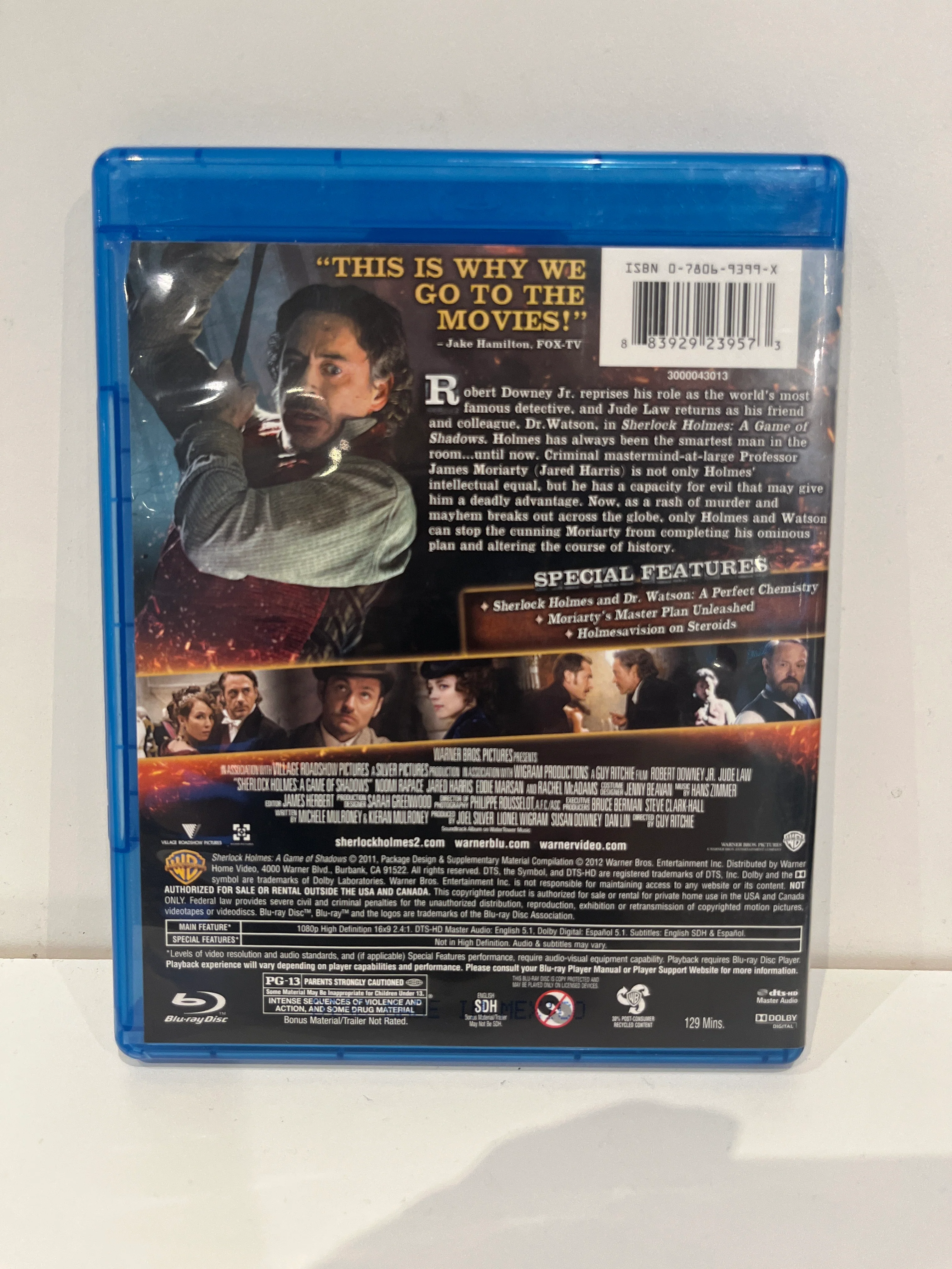 Sherlock Holmes: A Game of Shadows - Blu-Ray - Image 2