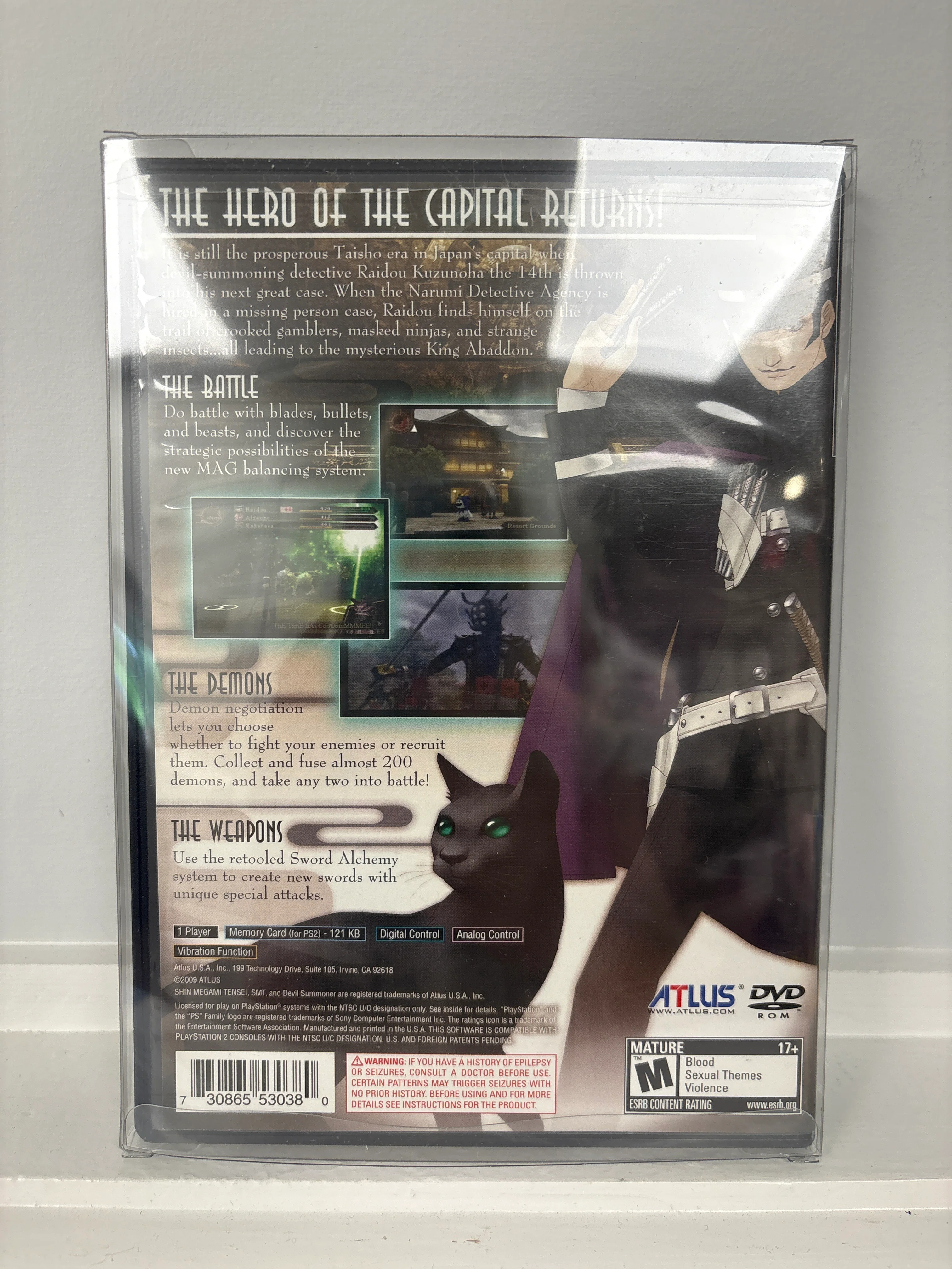 Shin Megami Tensei: Devil Summoner 2: Raidou Kuzunoha vs. King Abaddon - Playstation 2 - Image 2