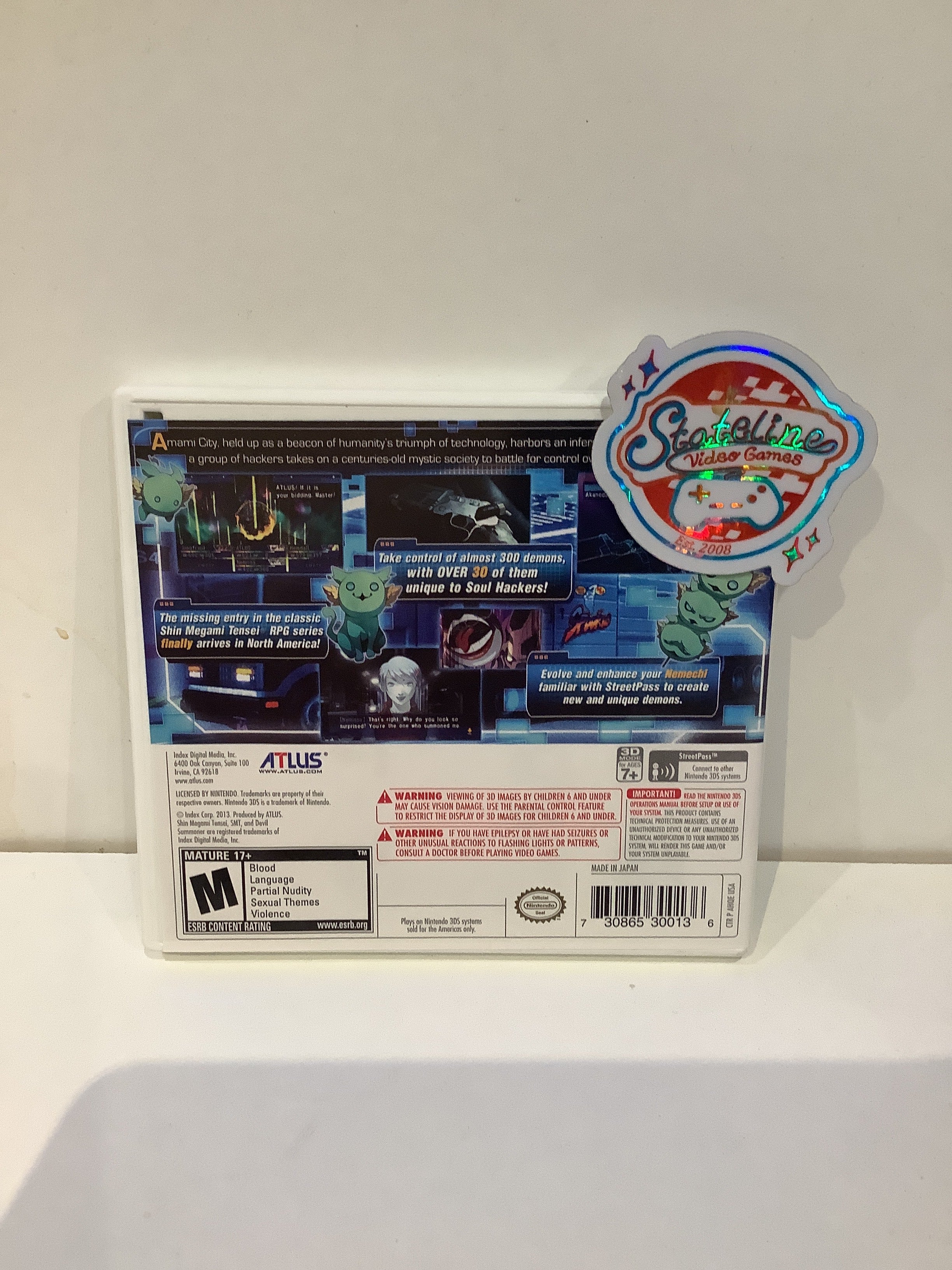 Shin Megami Tensei: Devil Summoner: Soul Hackers - Nintendo 3DS - Image 2