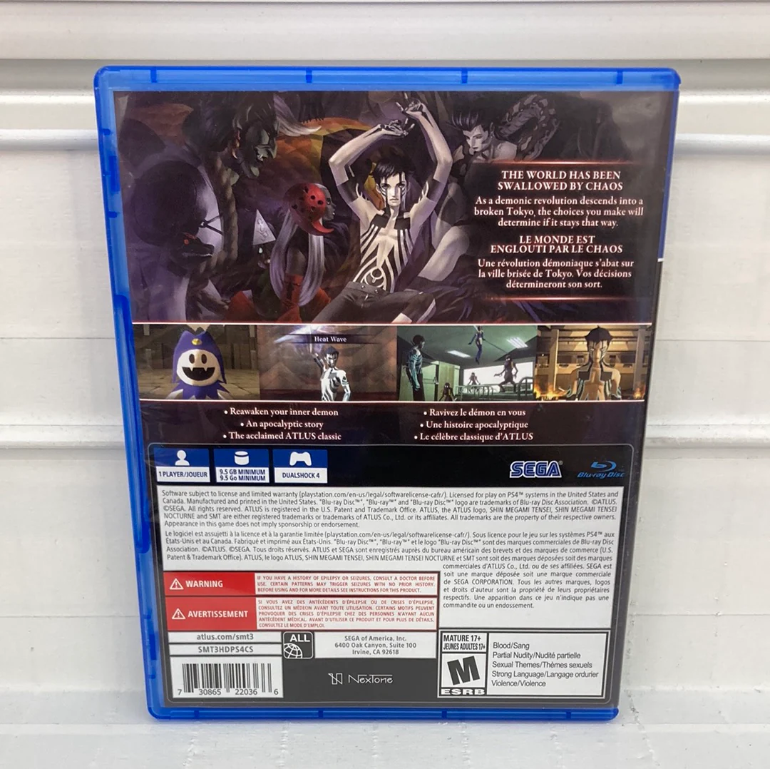 Shin Megami Tensei III: Nocturne HD Remaster - Playstation 4 - Image 2