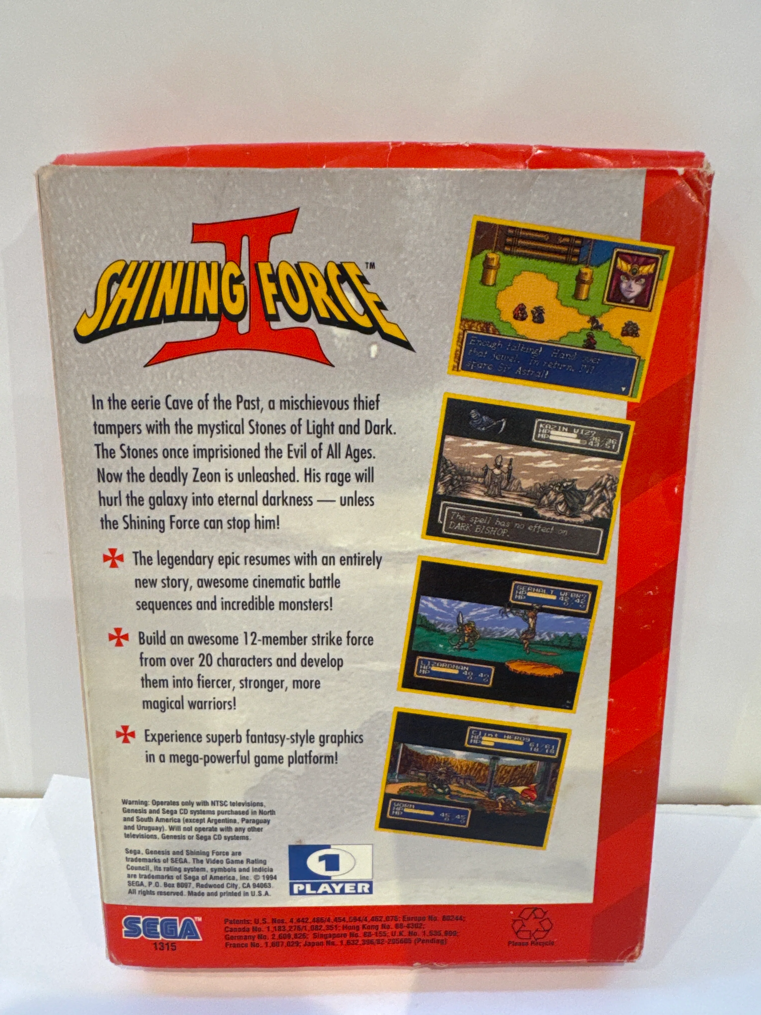 Shining Force II - Sega Genesis - Image 2