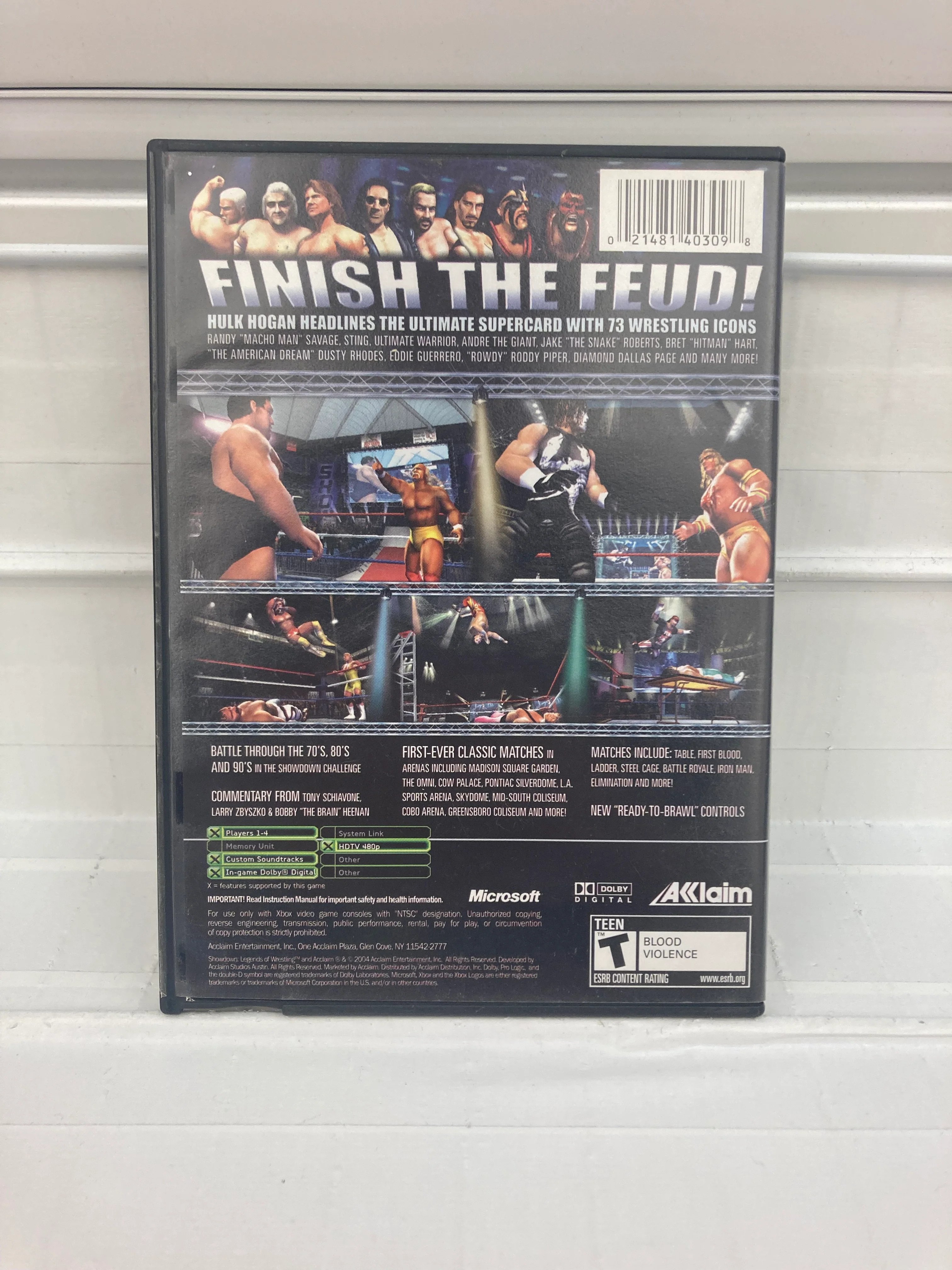 Showdown Legends of Wrestling - Xbox - Image 2
