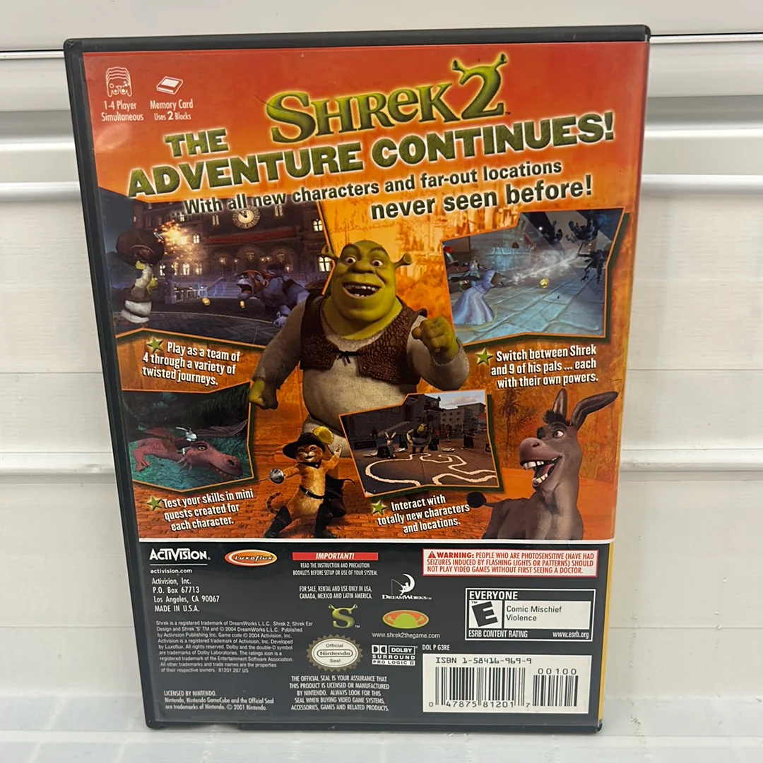 Shrek 2 [Player's Choice] - Gamecube - Image 2
