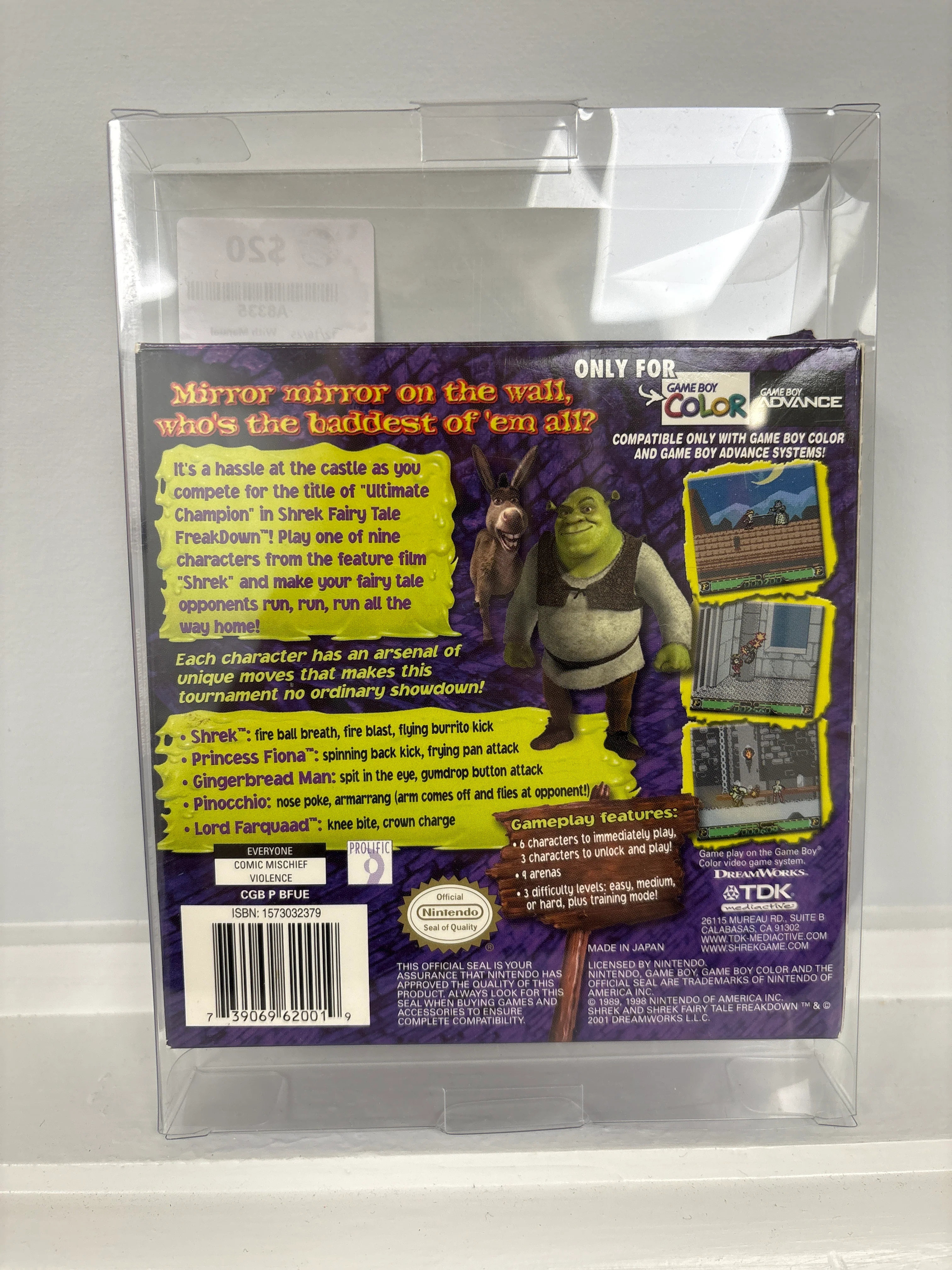 Shrek Fairy Tales Freakdown - GameBoy Color - Image 2