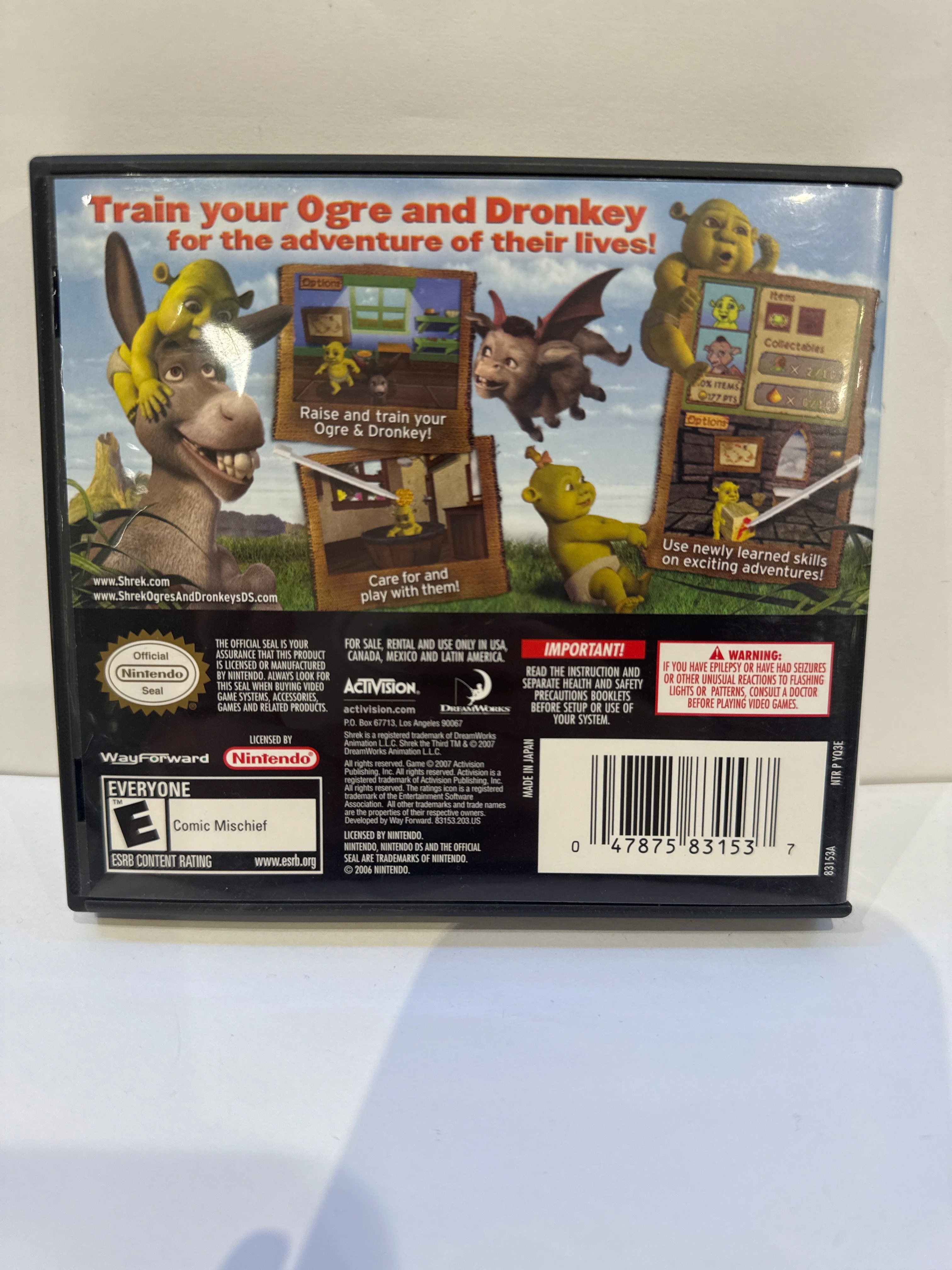 Shrek Ogres and Dronkeys - Nintendo DS - Image 2