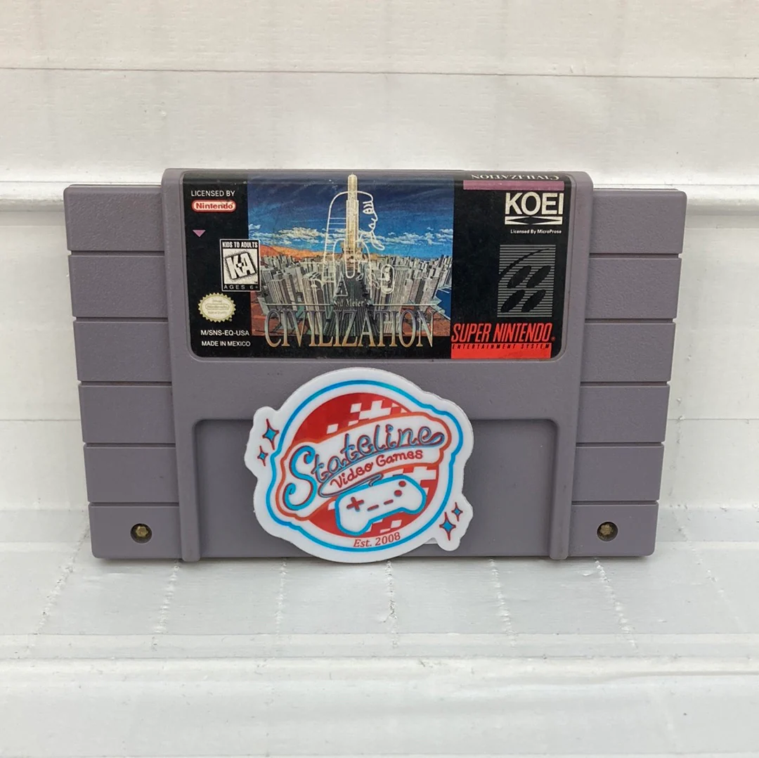 Sid Meier's Civilization - Super Nintendo