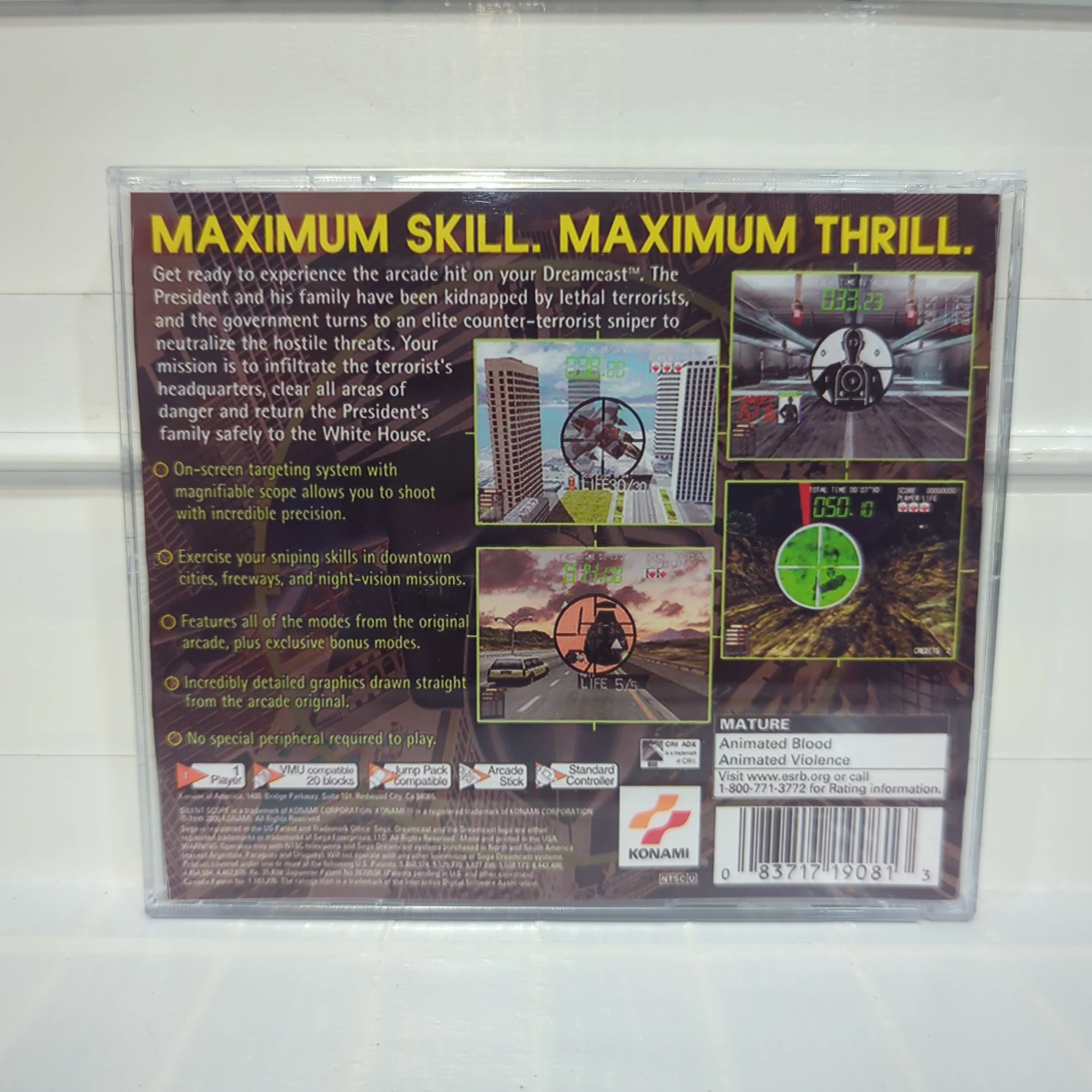 Silent Scope - Sega Dreamcast - Image 2