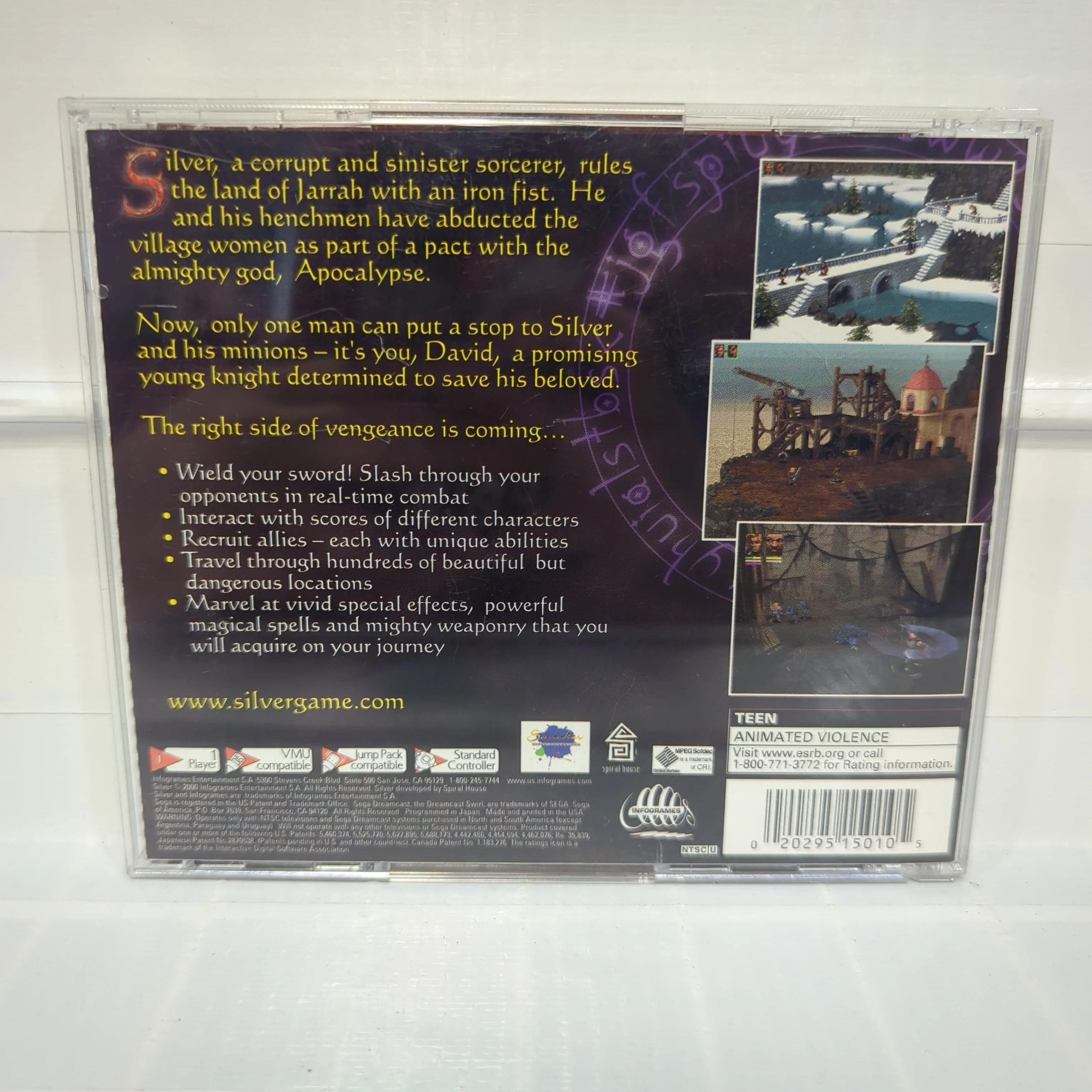Silver - Sega Dreamcast - Image 2