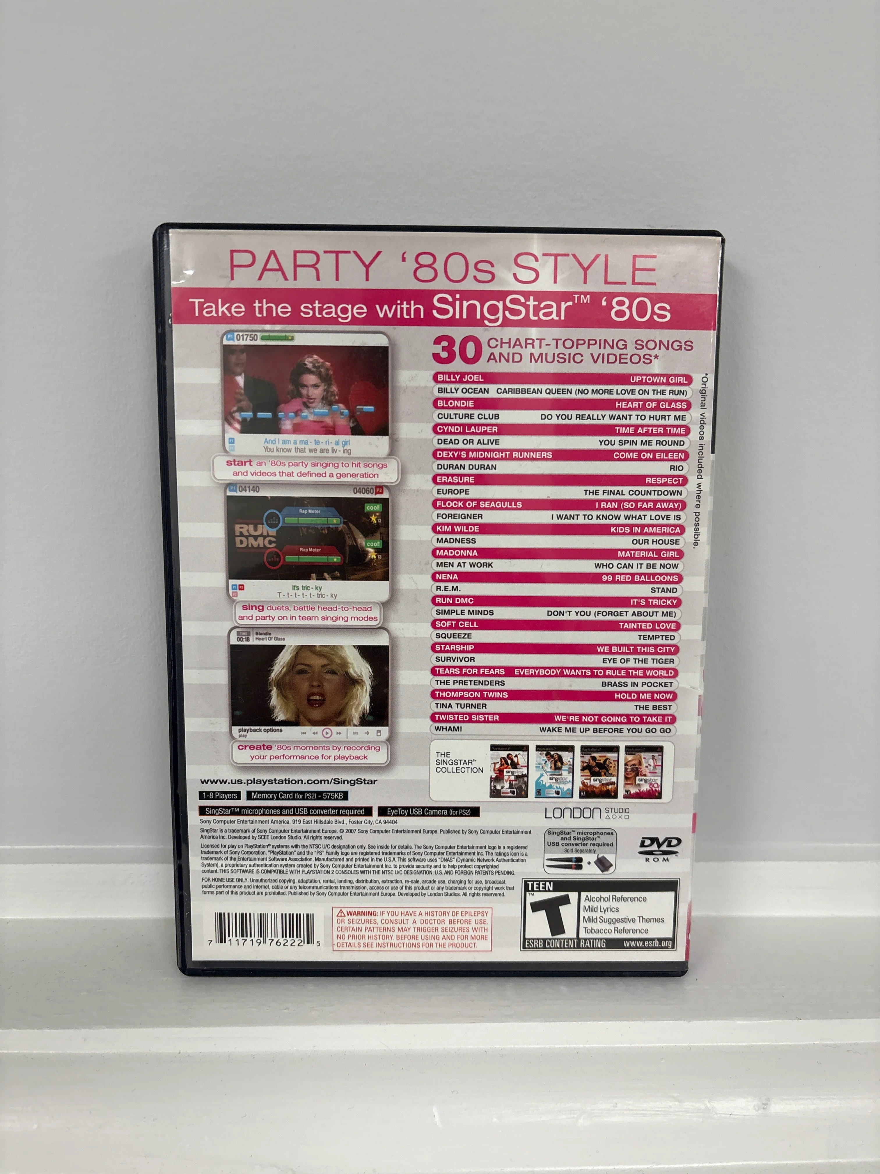 Singstar 80s - Playstation 2 - Image 2