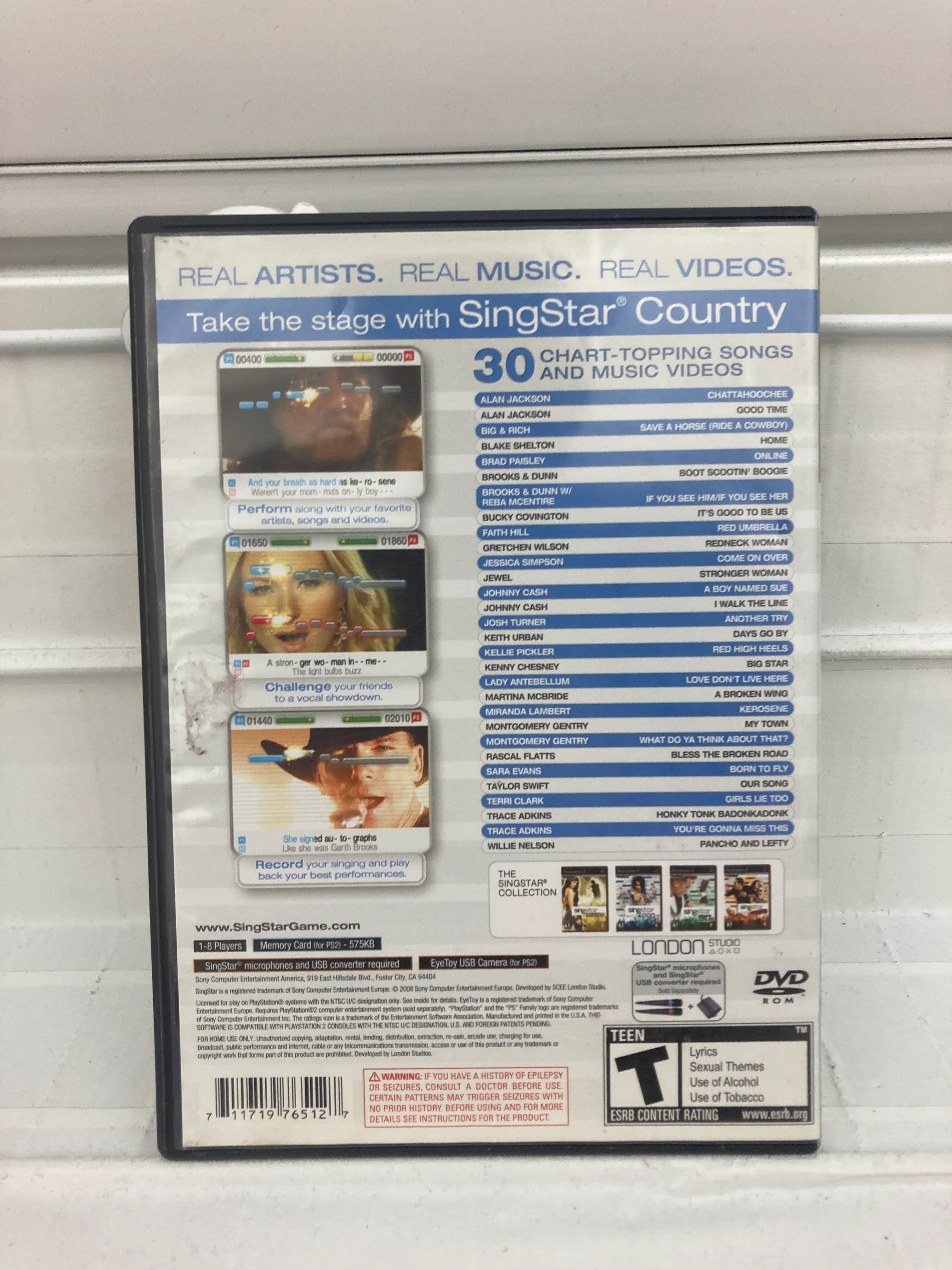 SingStar Country - Playstation 2 - Image 2