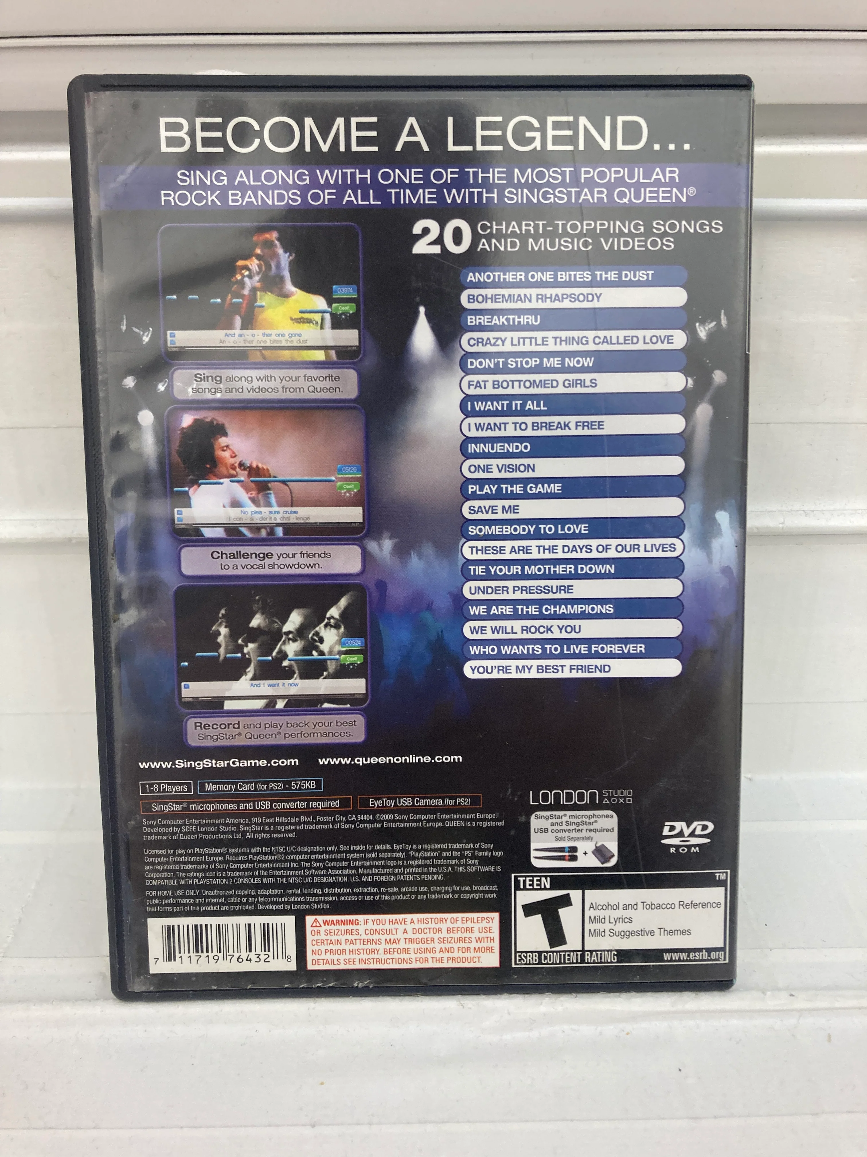 Singstar: Queen - Playstation 2 - Image 2
