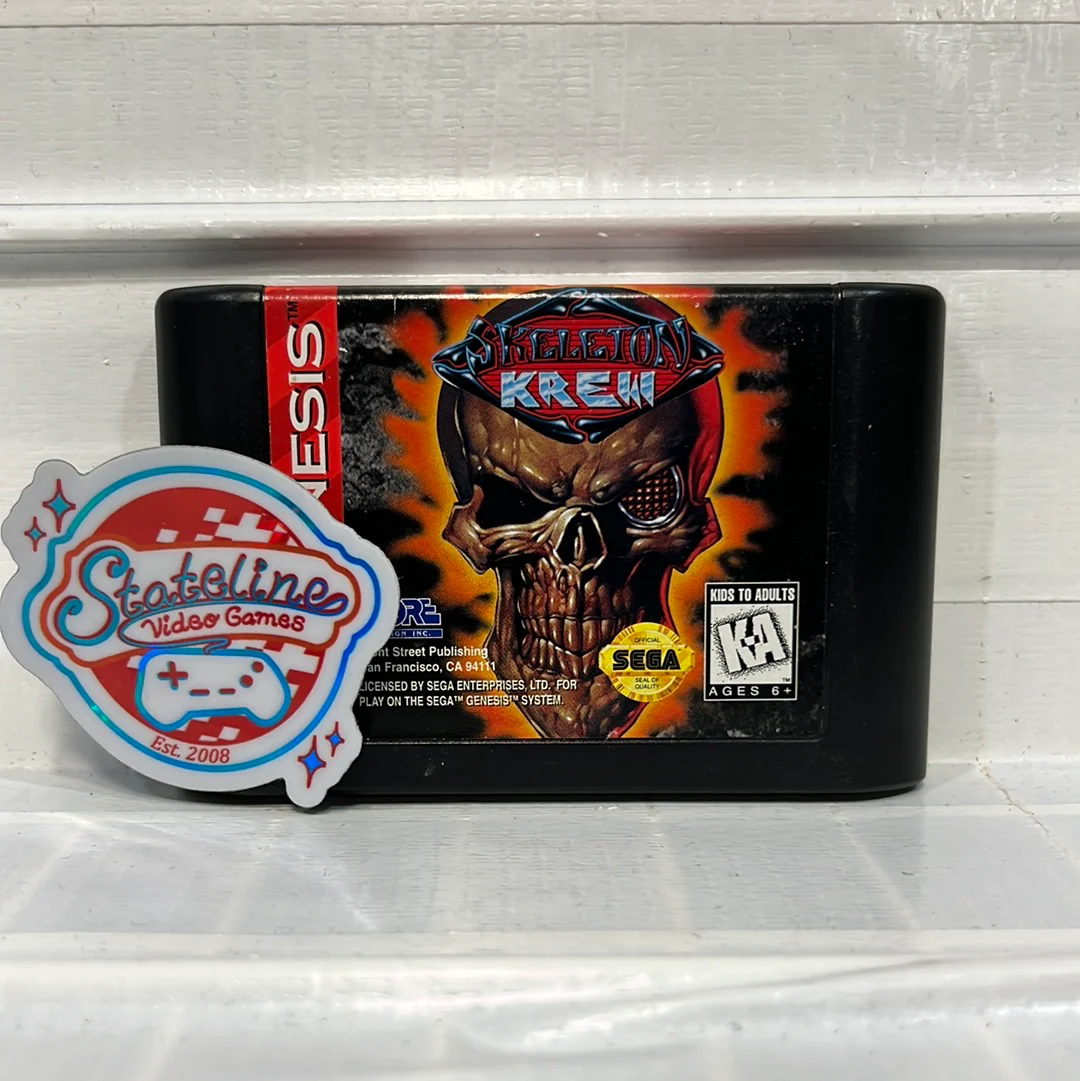 Skeleton Krew - Sega Genesis
