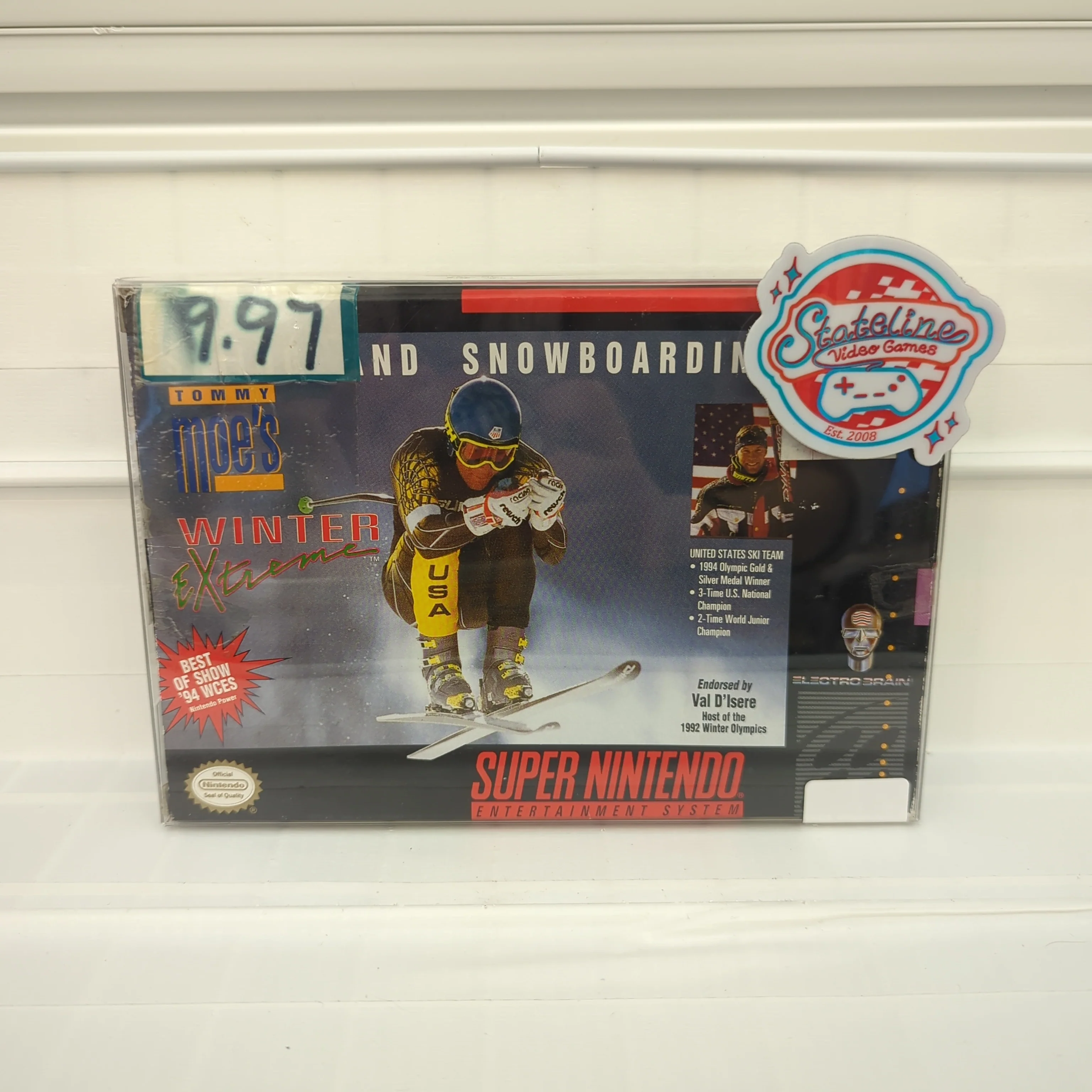 Skiing & Snowboarding: Tommy Moe's Winter Extreme - Super Nintendo