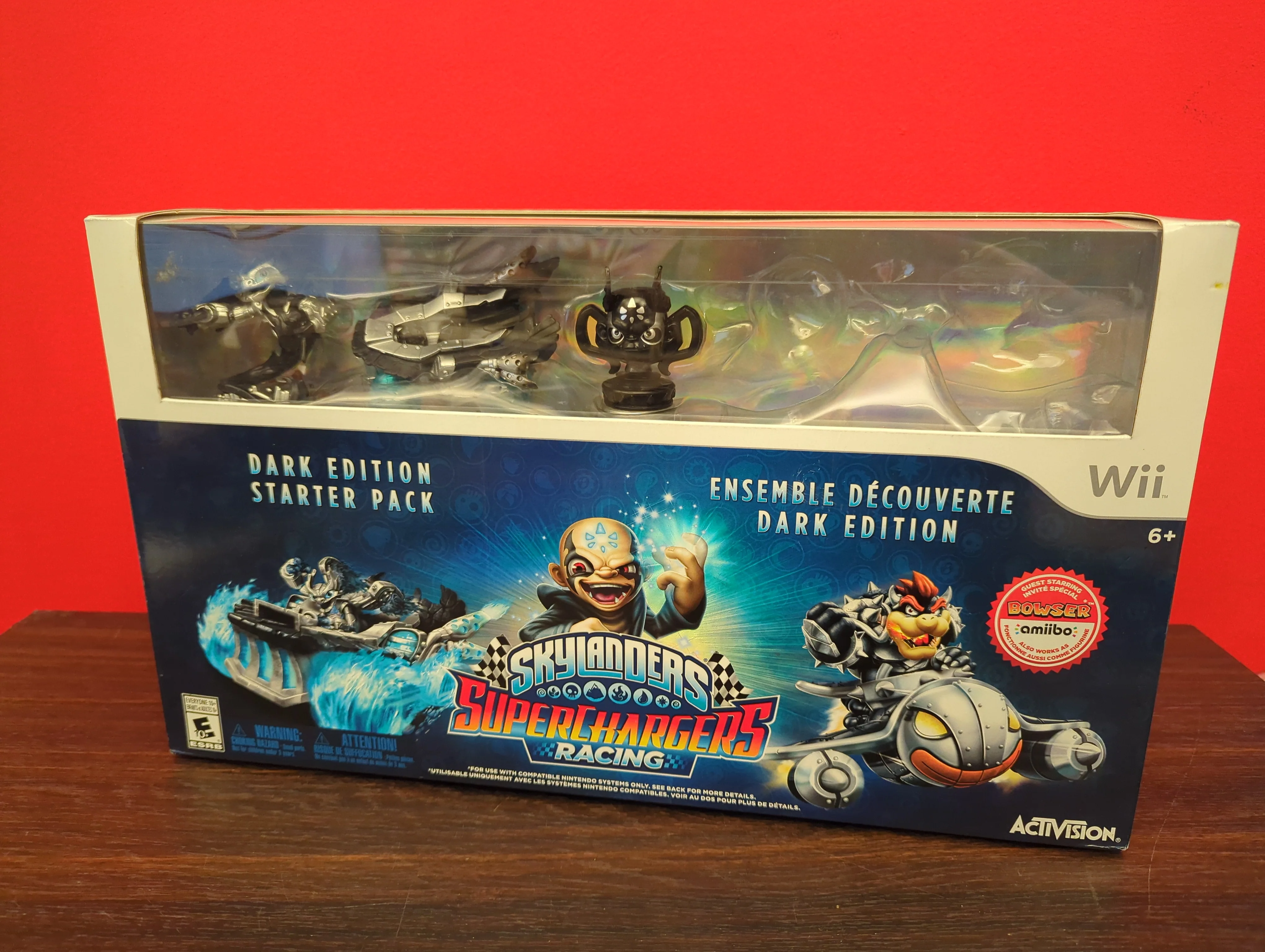 Skylanders SuperChargers: Dark Edition Starter Pack - Wii