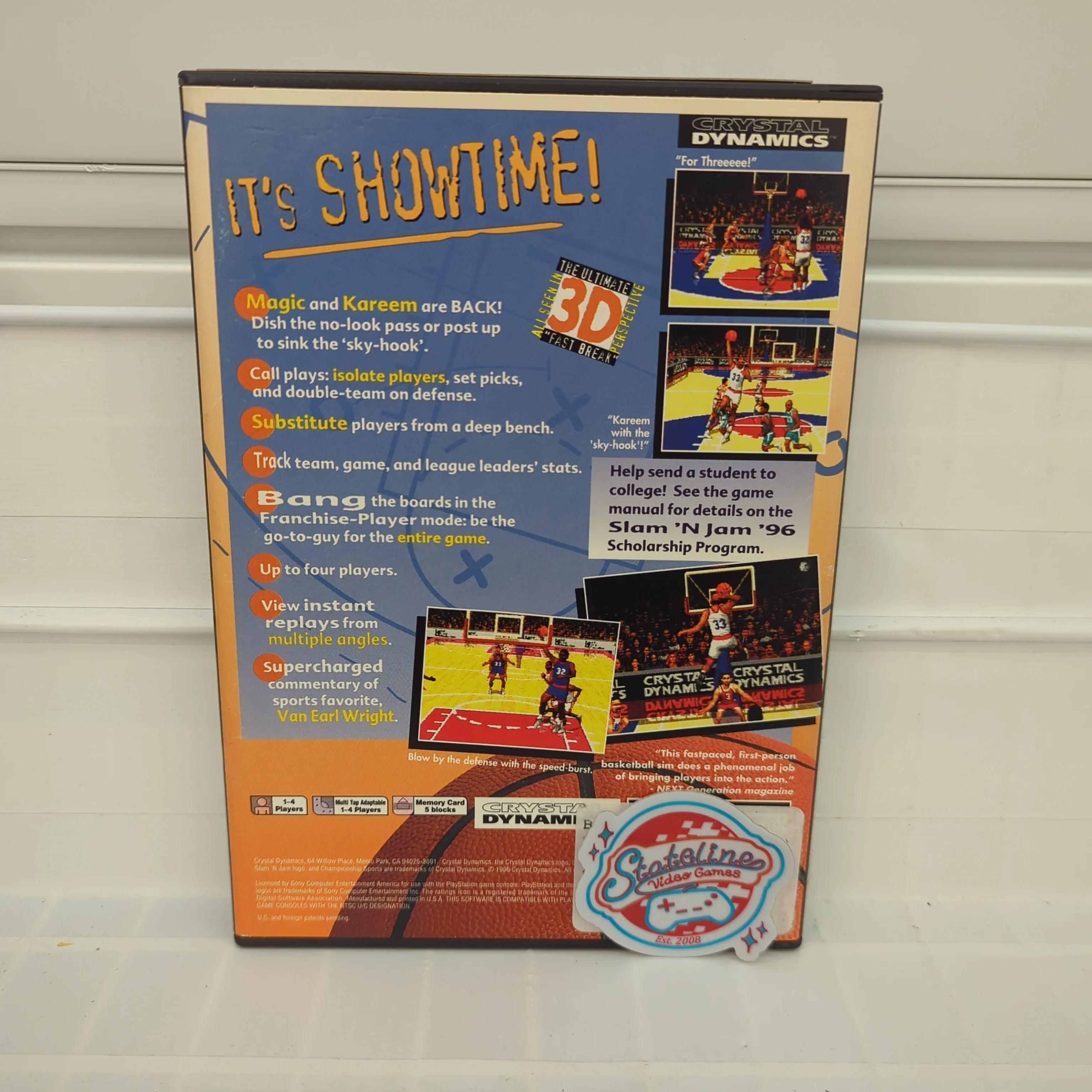 Slam n Jam 96 - Playstation - Image 2