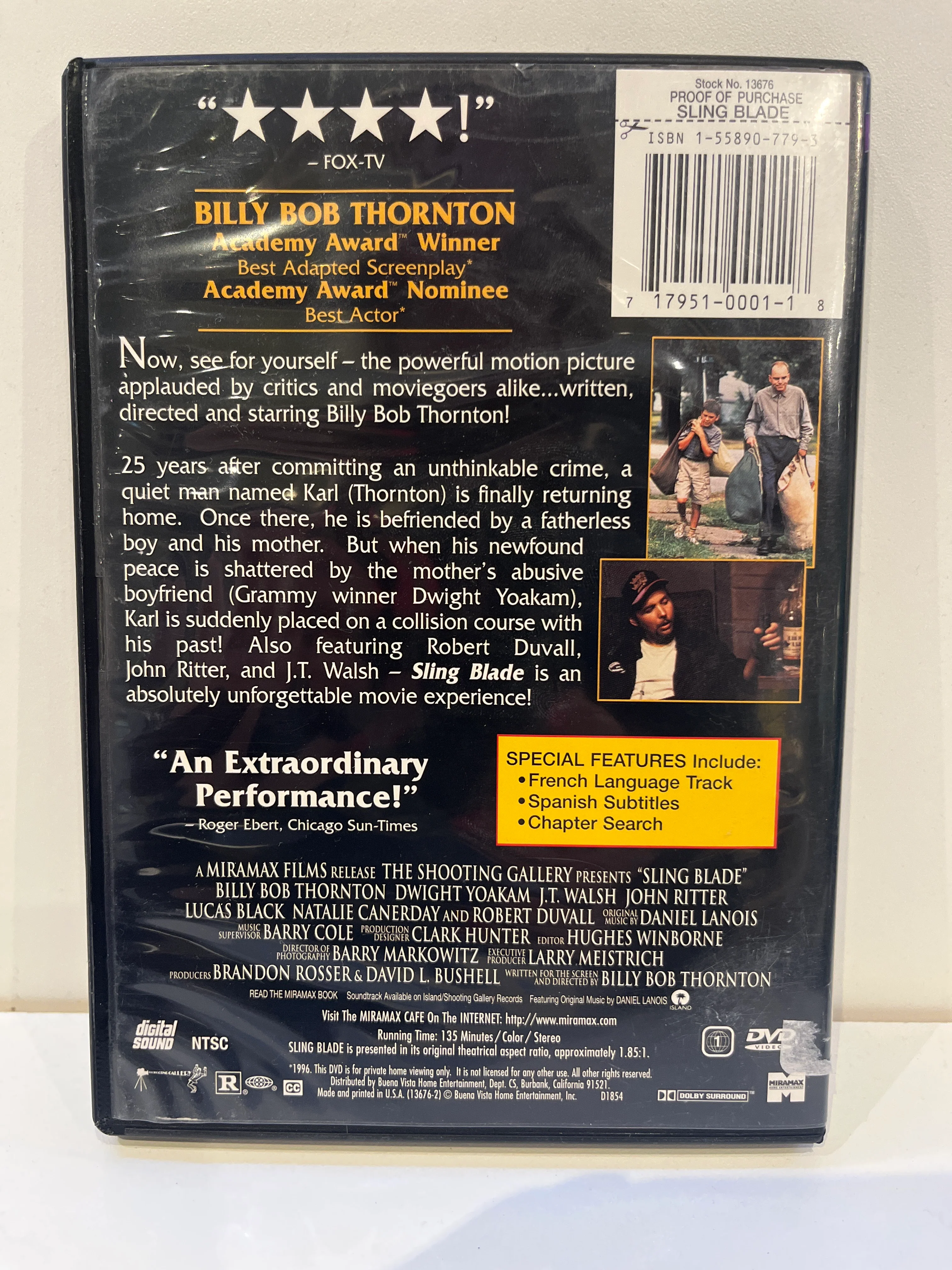 Sling Blade - DVD - Image 2