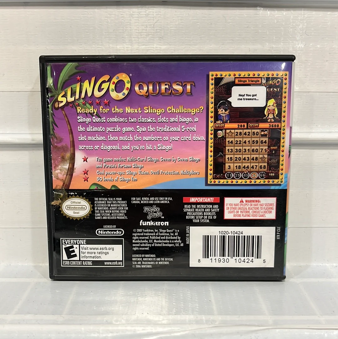 Slingo Quest - Nintendo DS - Image 2