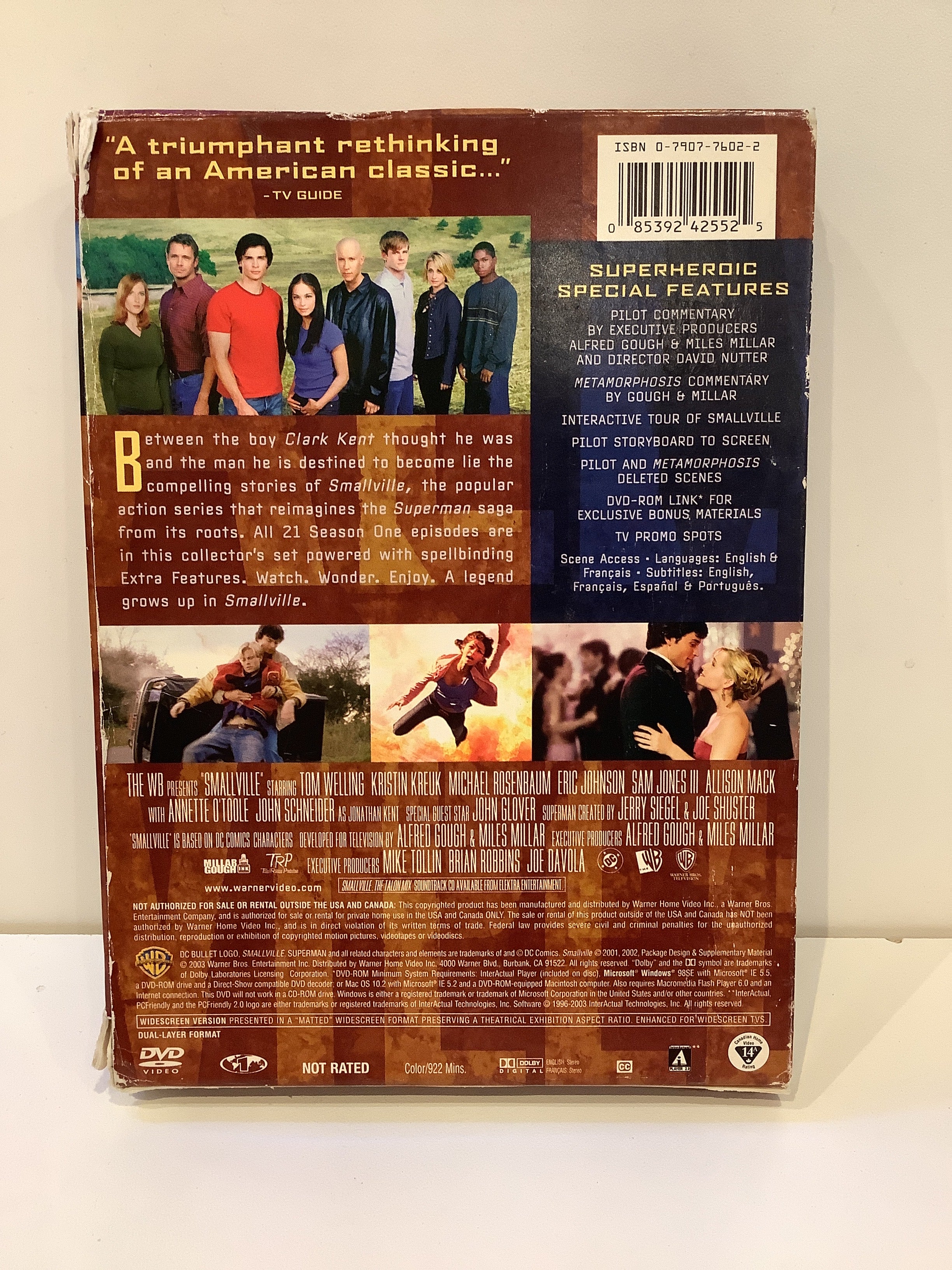 Smallville: The Complete First Season - DVD - Image 2