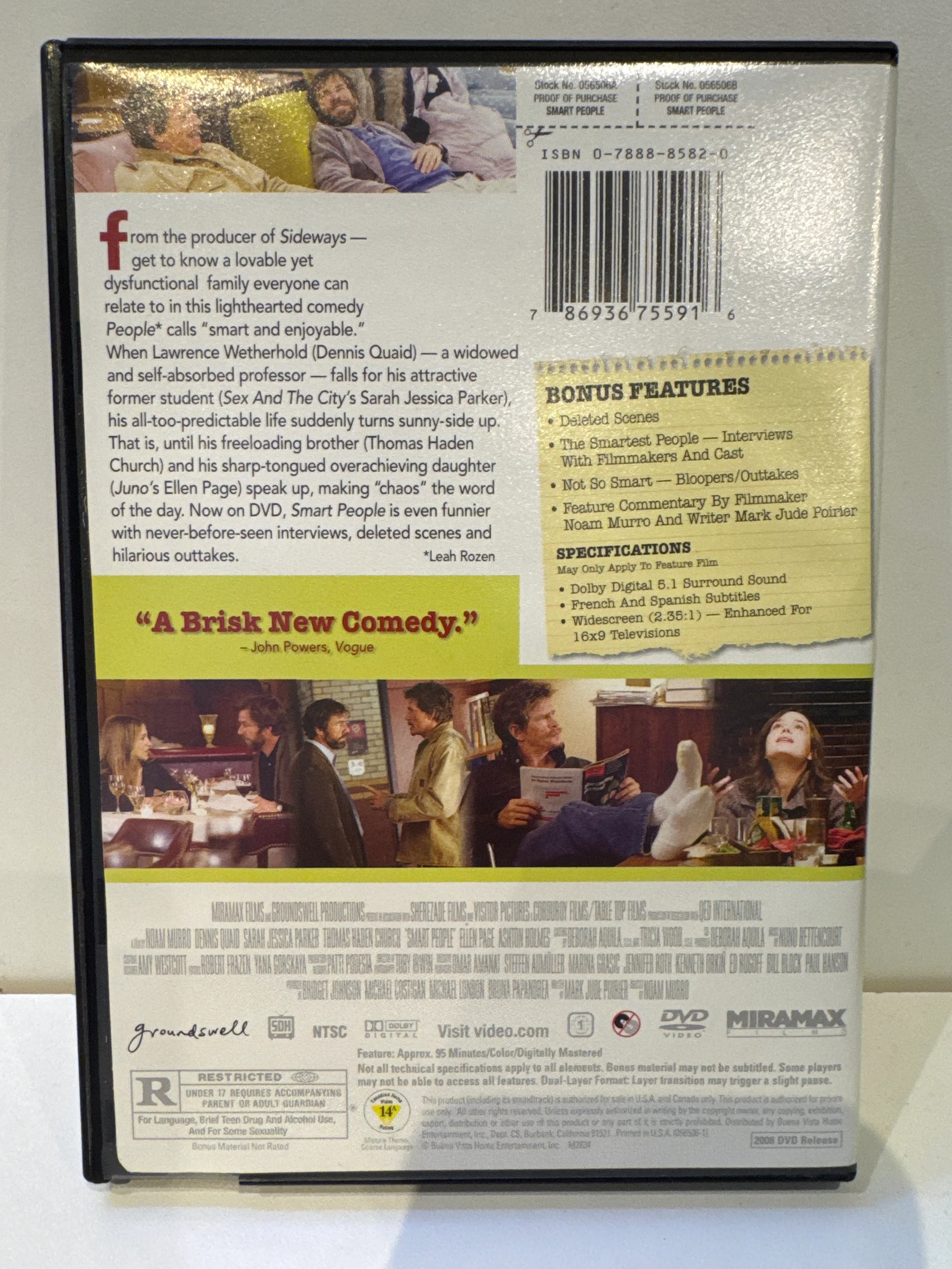 Smart People - DVD - Image 2