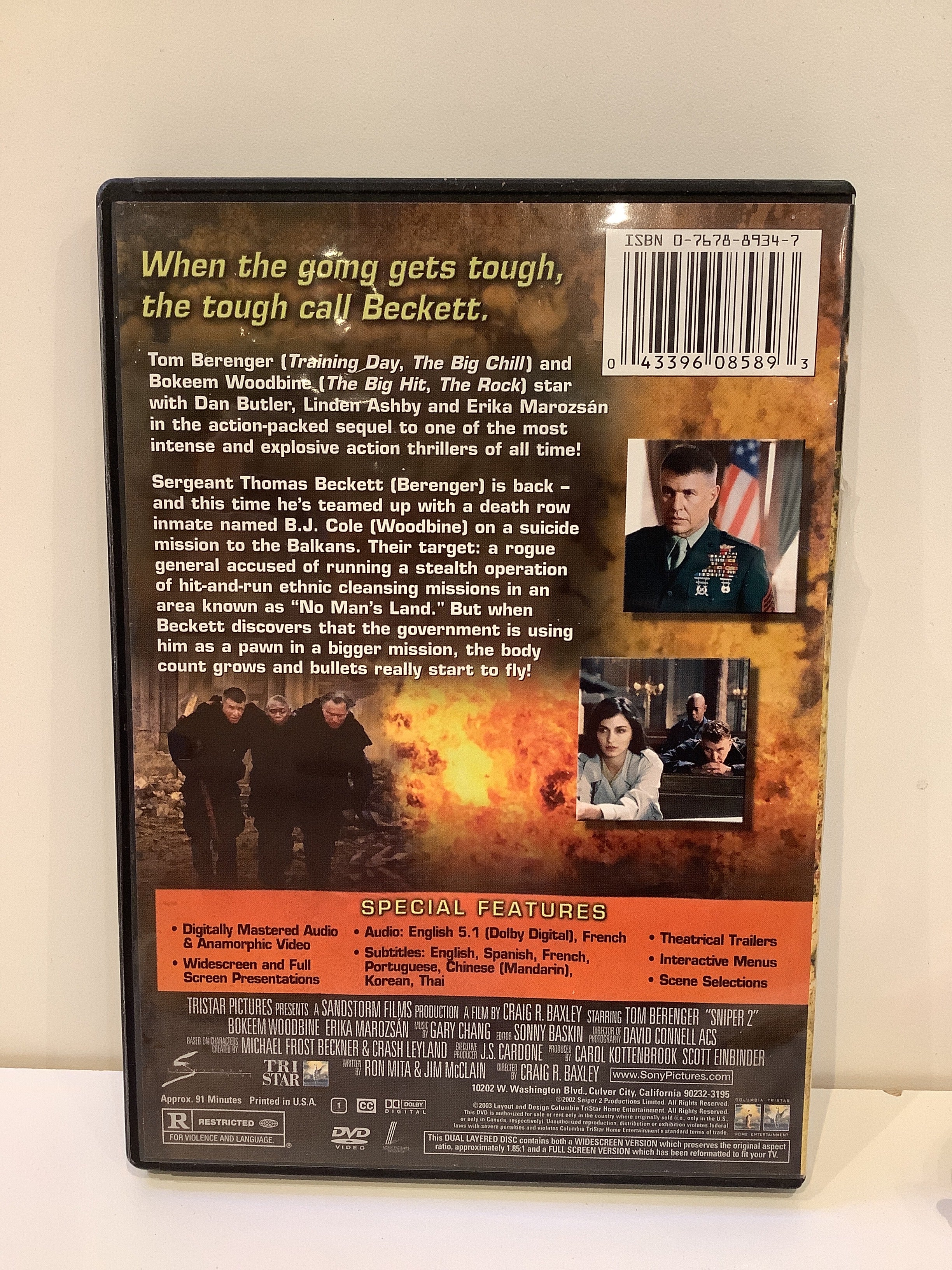Sniper 2 - DVD - Image 2