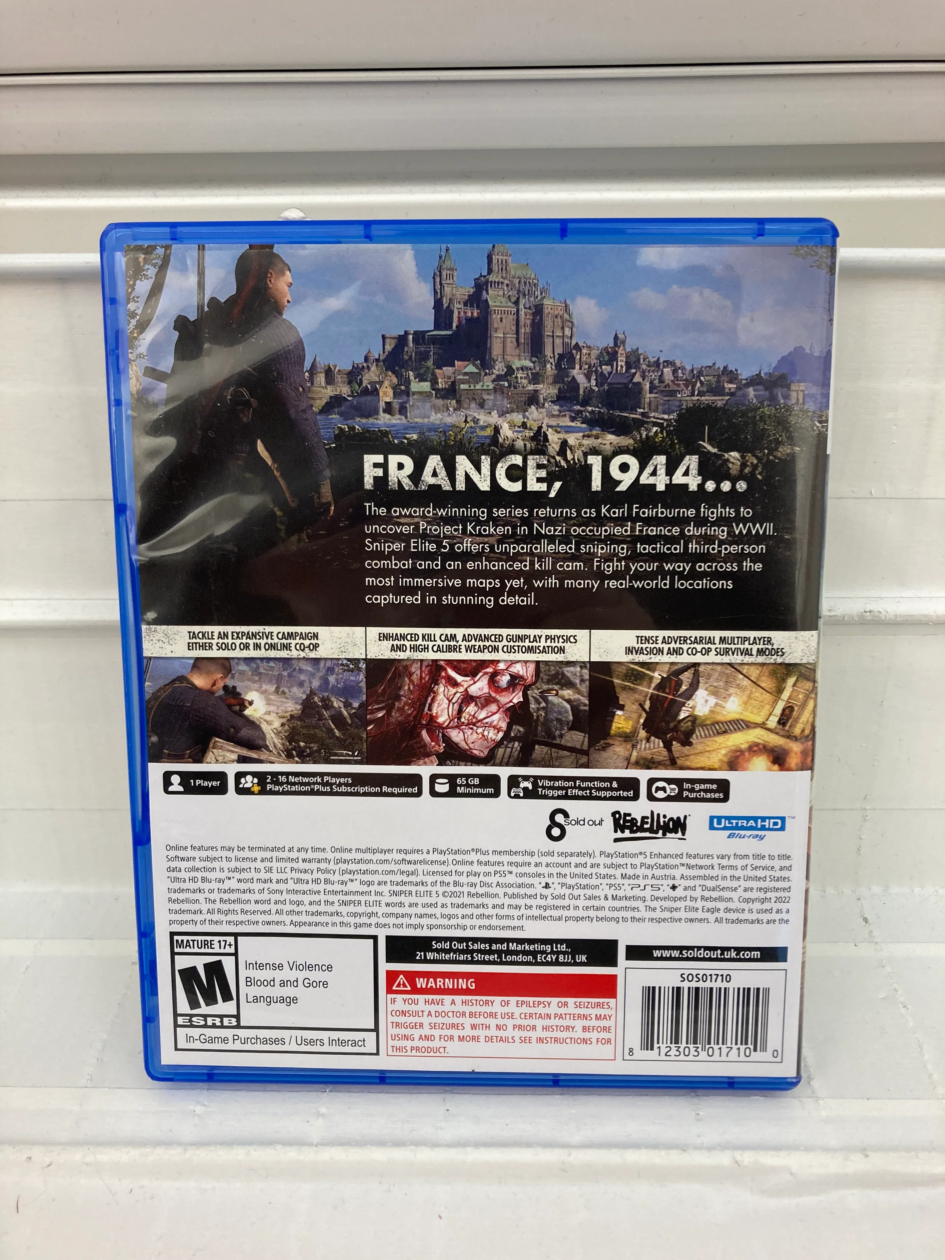 Sniper Elite 5 - Playstation 5 - Image 2