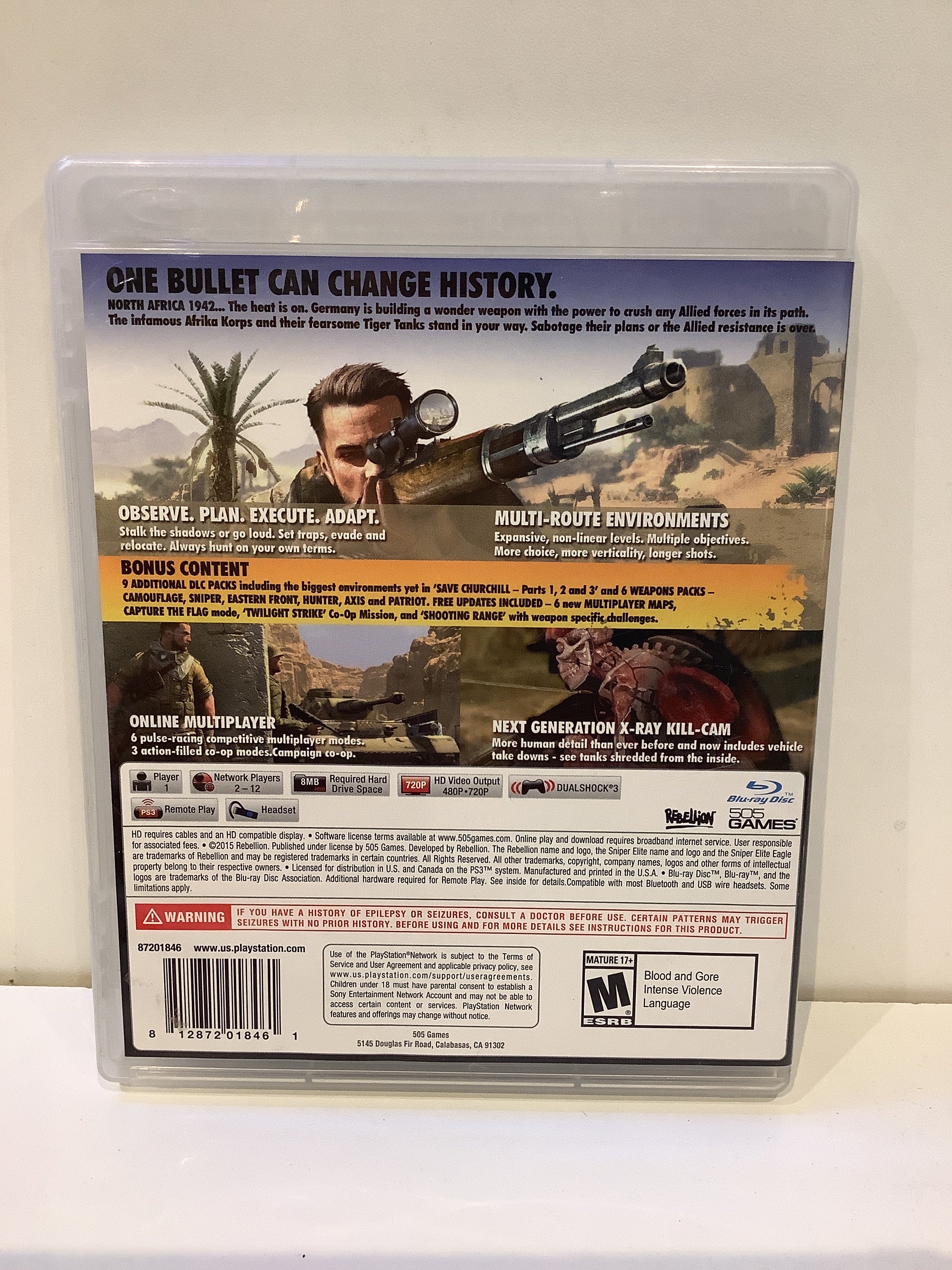 Sniper Elite III [Ultimate Edition] - Playstation 3 - Image 2