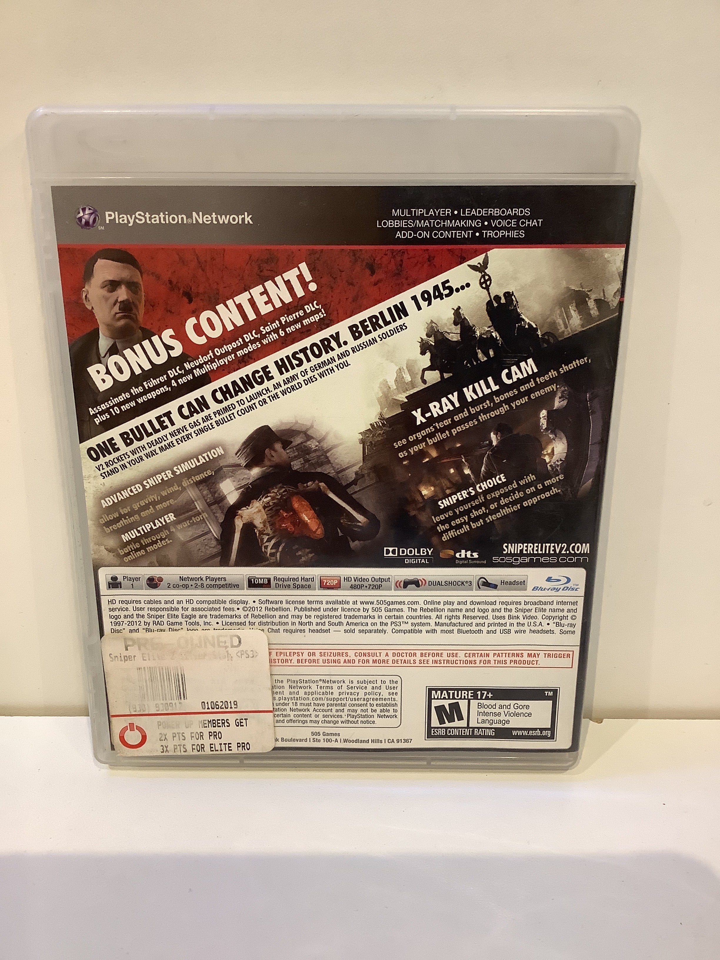 Sniper Elite V2 Silver Star Edition - Playstation 3 - Image 2