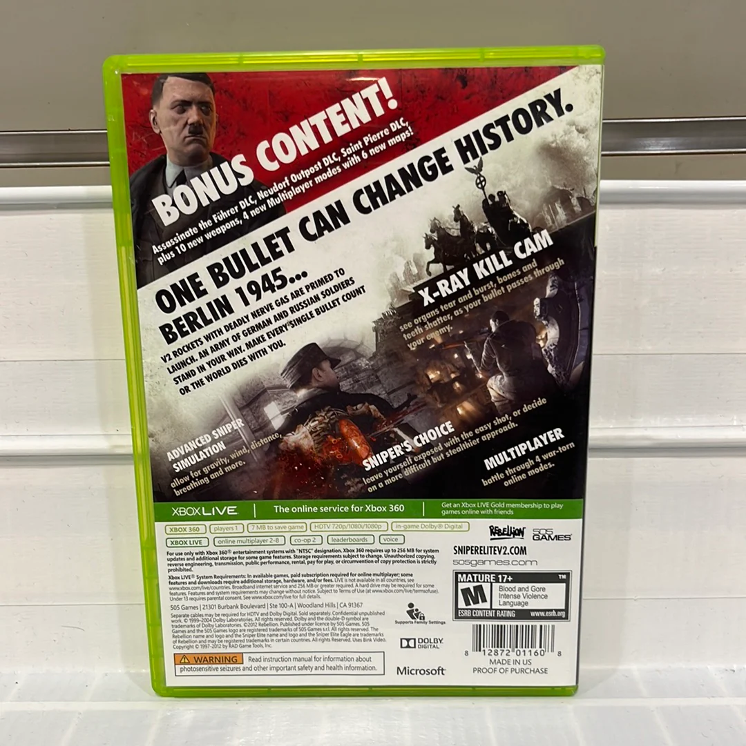 Sniper Elite V2 Silver Star Edition - Xbox 360 - Image 2