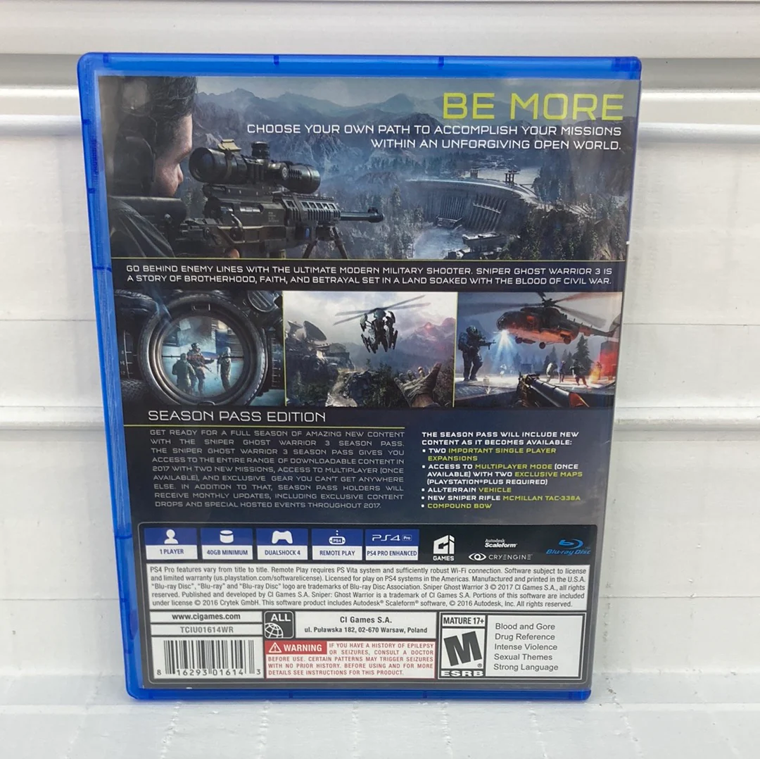 Sniper Ghost Warrior 3 - Playstation 4 - Image 2