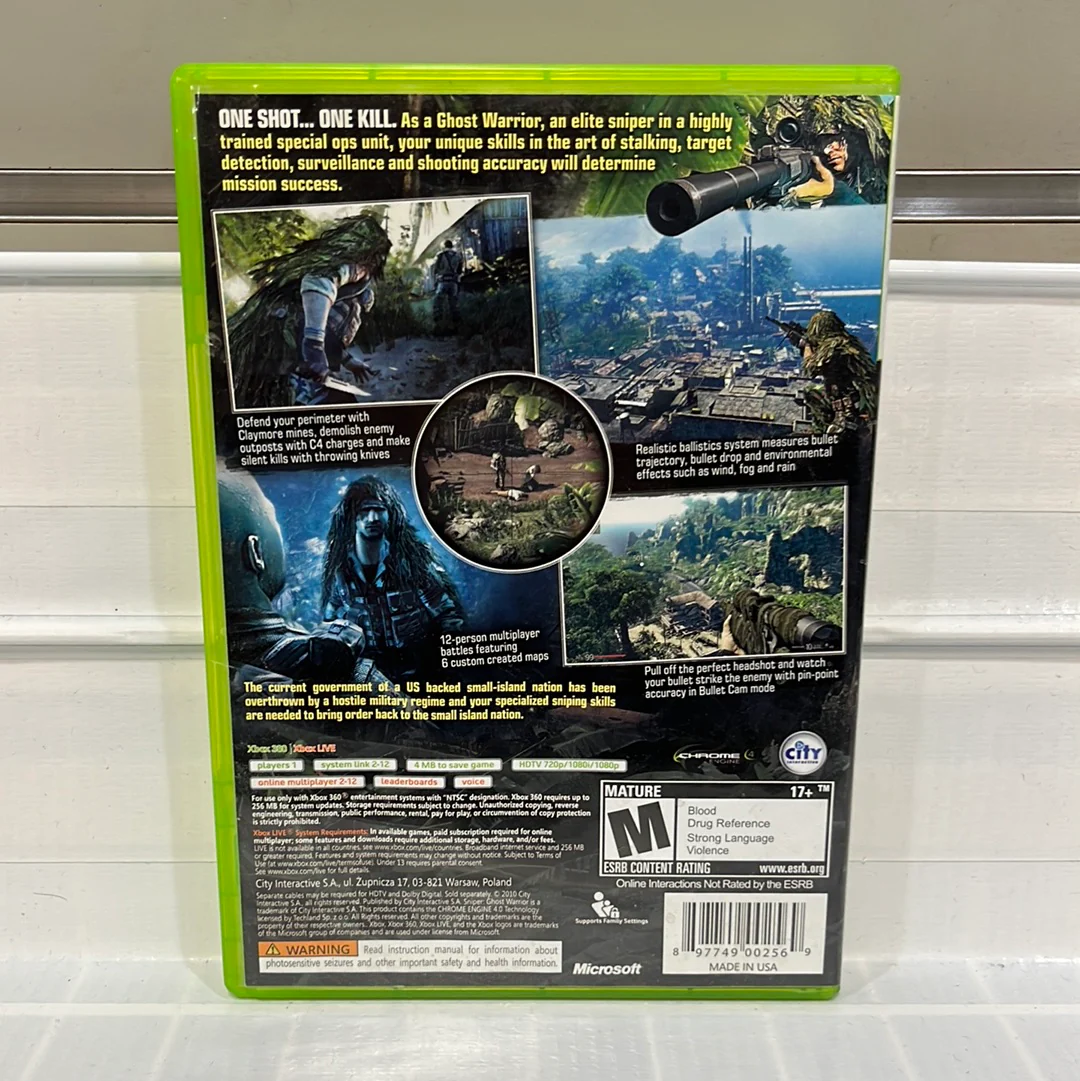Sniper Ghost Warrior - Xbox 360 - Image 2