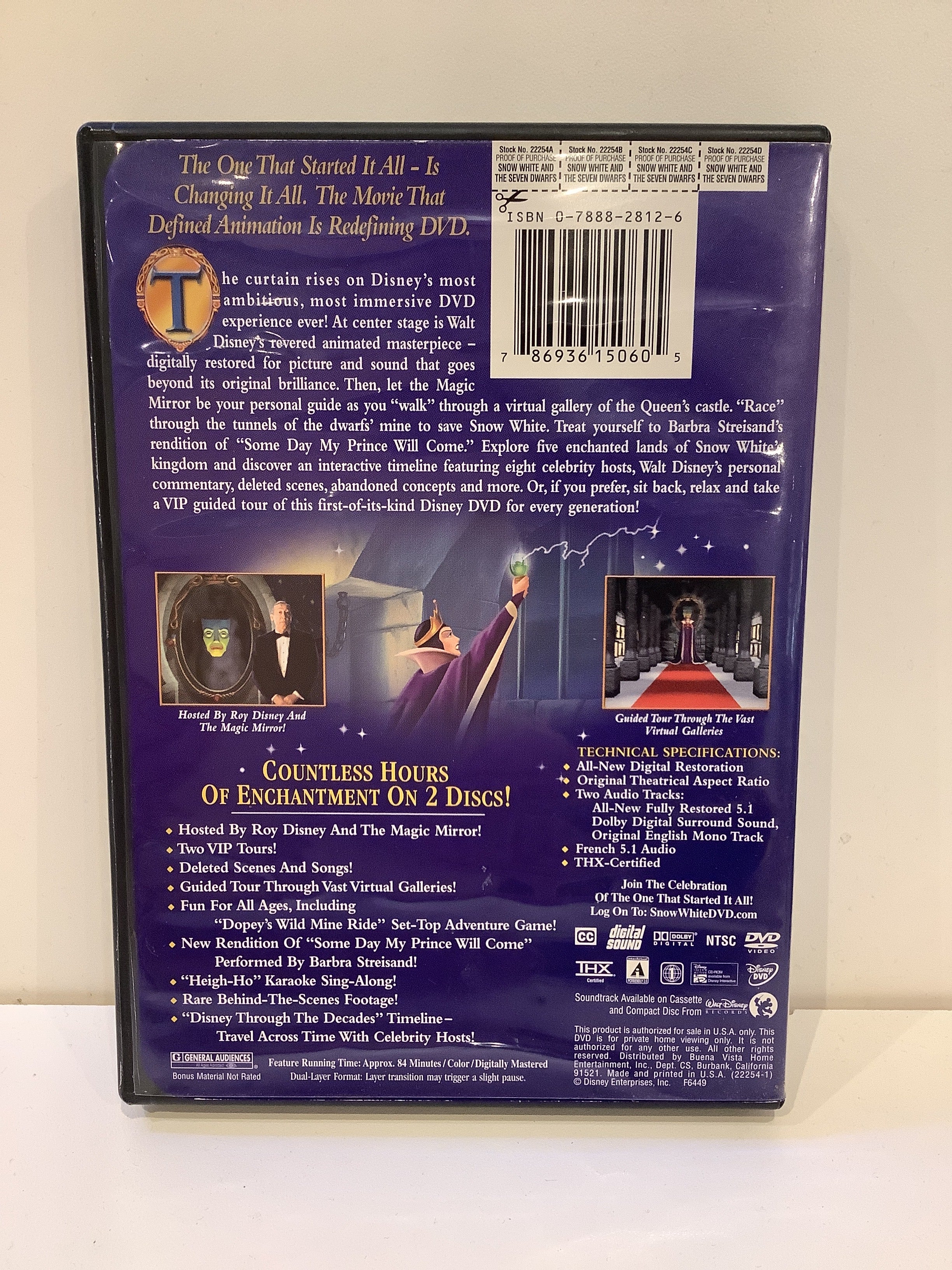 Snow White and the Seven Dwarfs (Platinum Edition) - DVD - Image 2