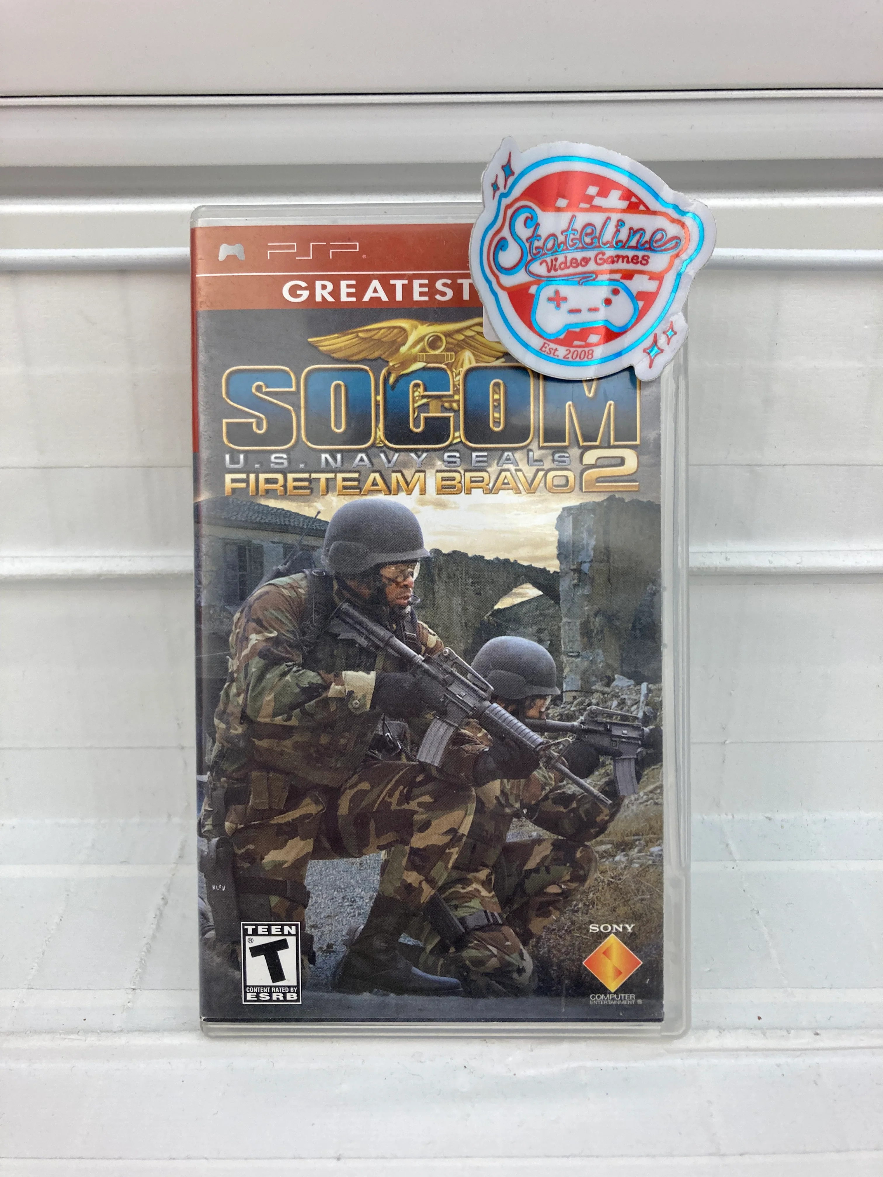 SOCOM US Navy Seals Fireteam Bravo 2 [Greatest Hits] - PSP