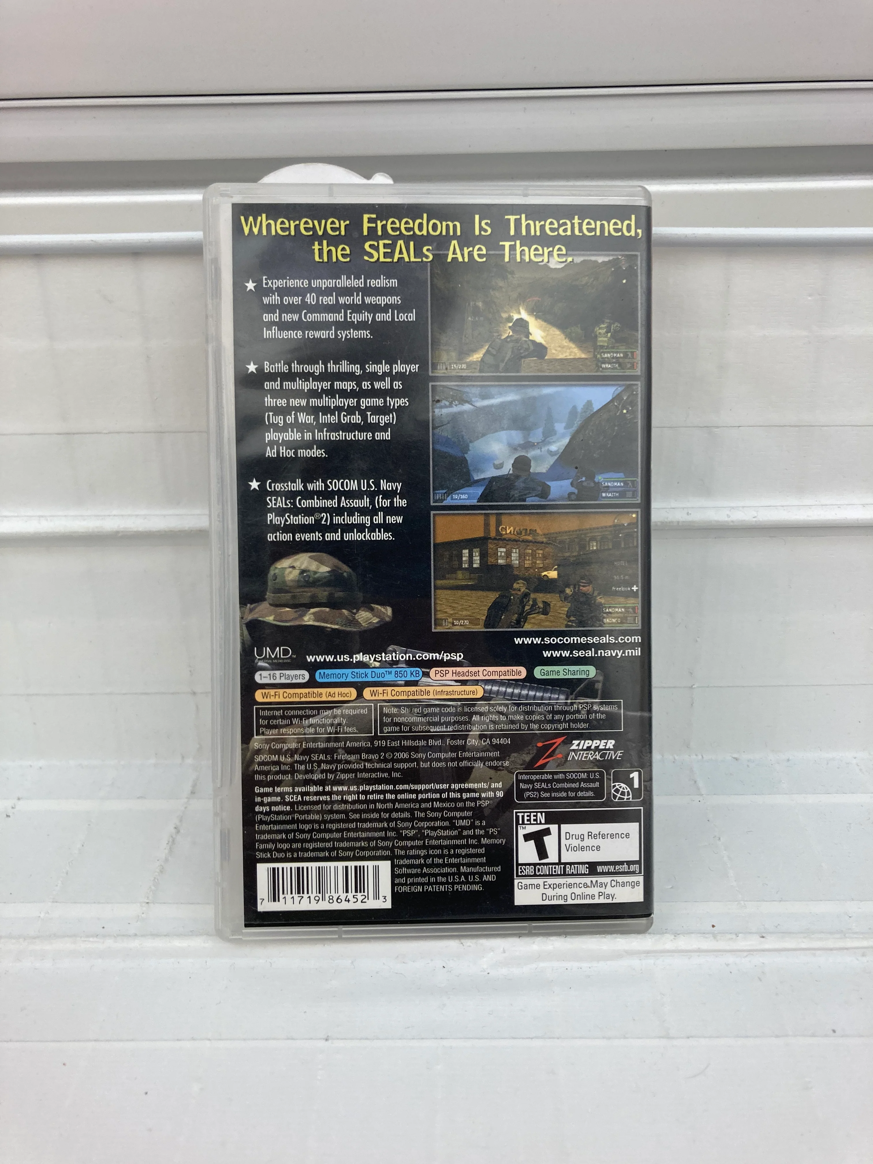 SOCOM US Navy Seals Fireteam Bravo 2 [Greatest Hits] - PSP - Image 2