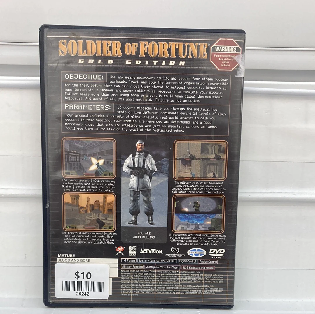 Soldier of Fortune: Gold Edition - Playstation 2 - Image 2