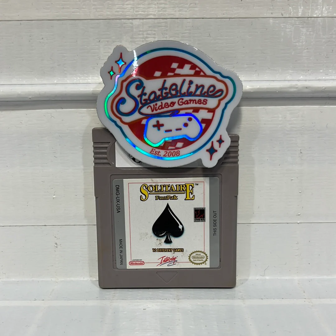 Solitaire Fun Pak - GameBoy