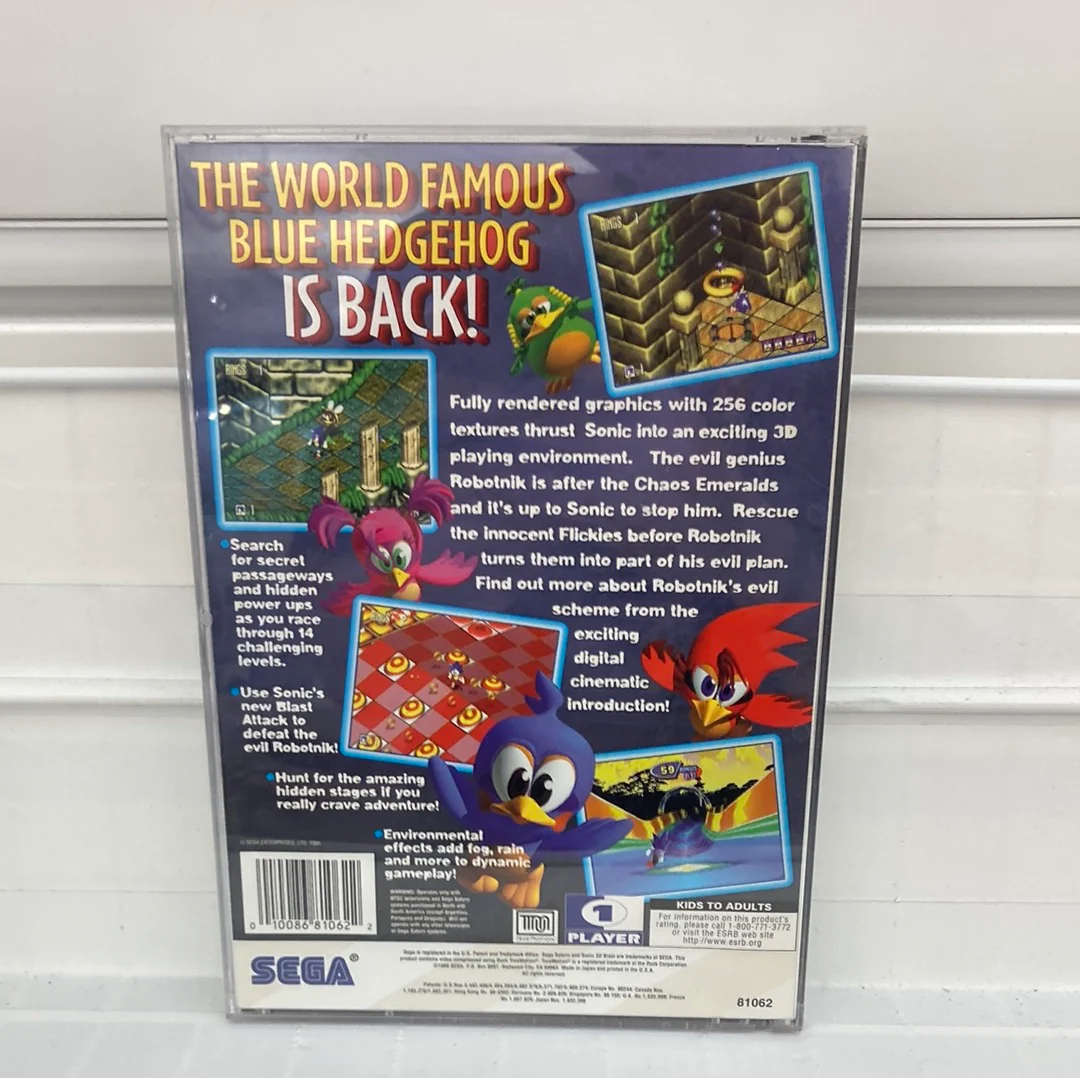Sonic 3D Blast - Sega Saturn - Image 2