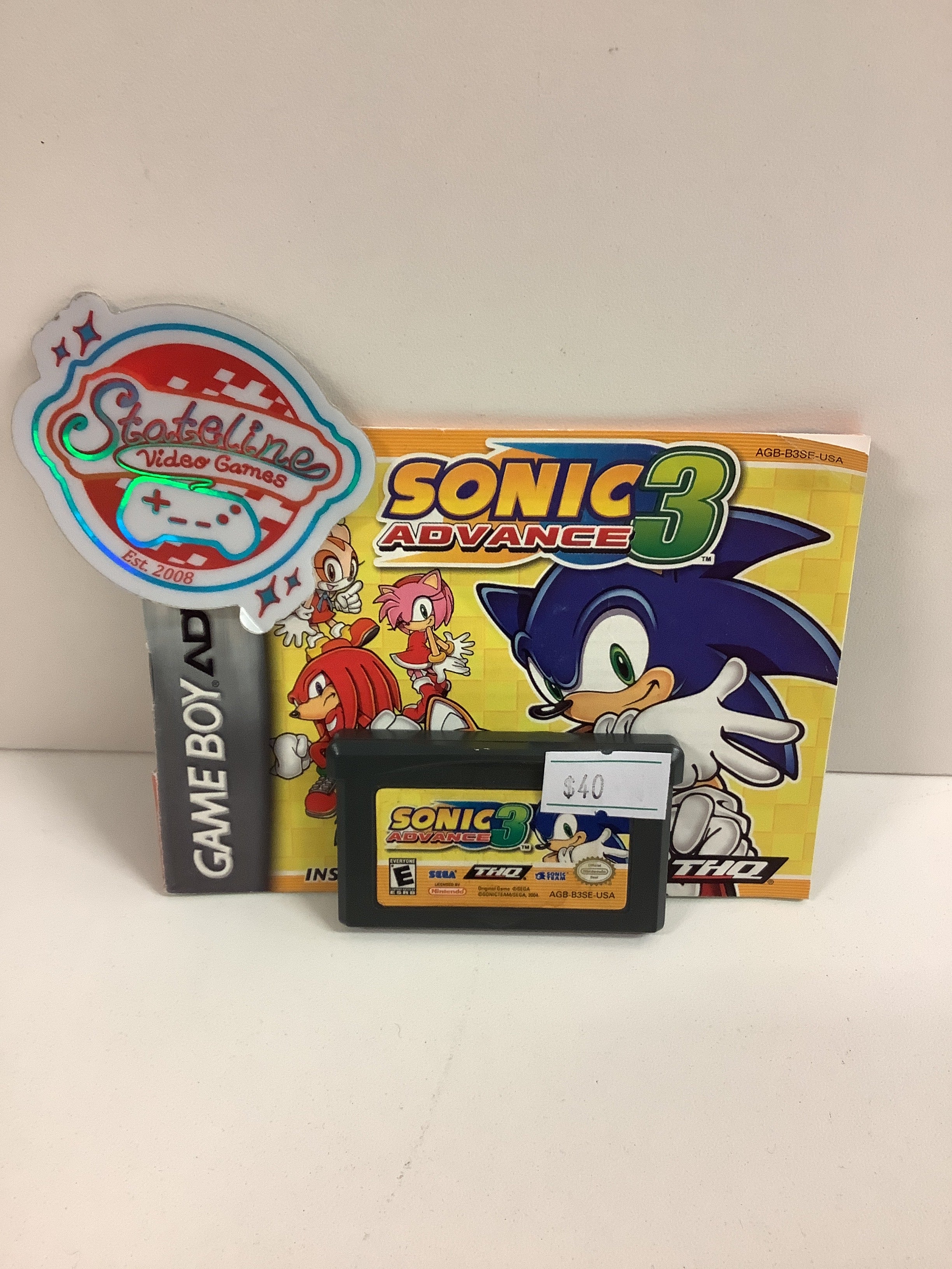 Sonic Advance 3 - GameBoy Advance - Image 2