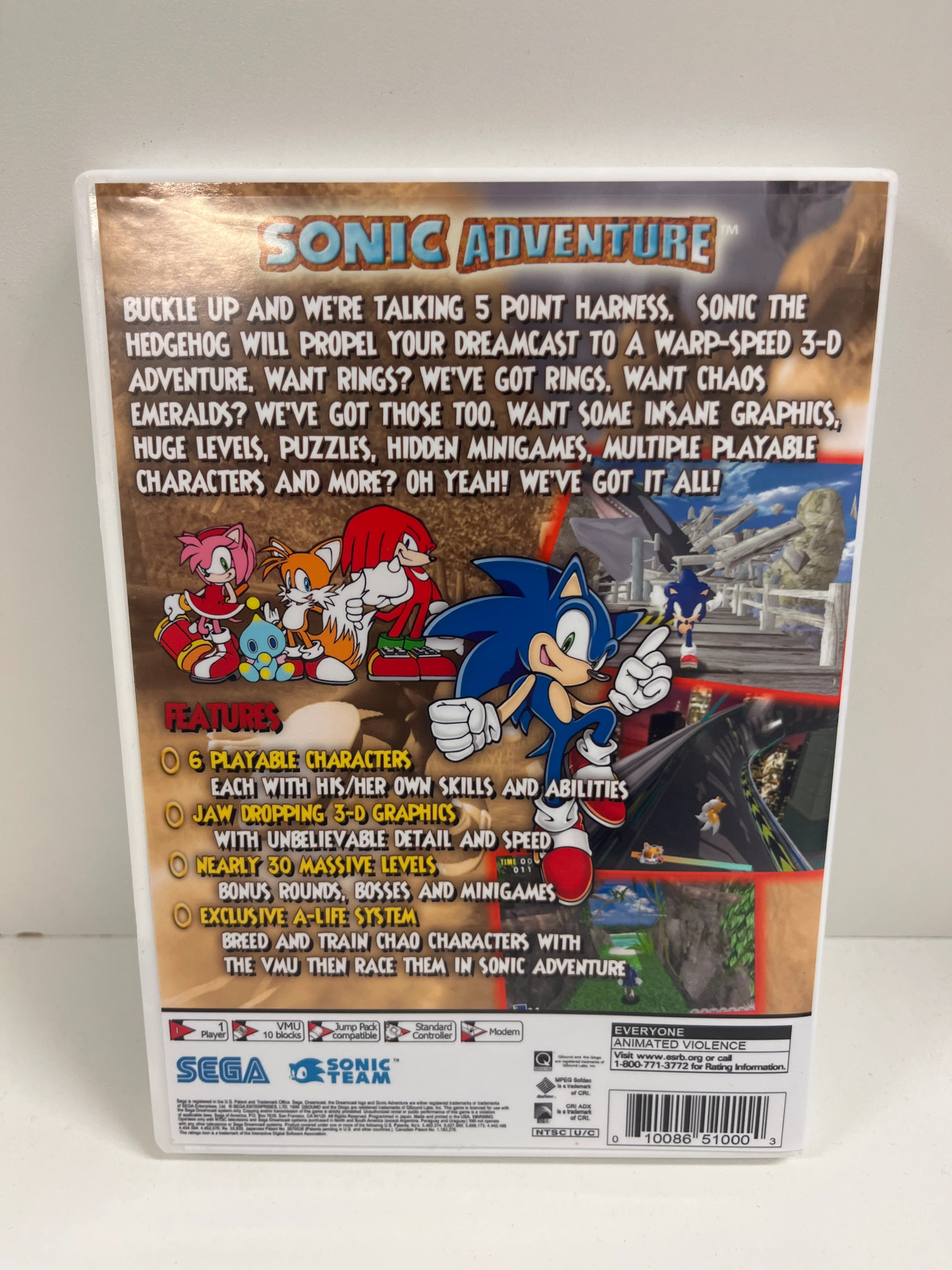 Sonic Adventure - Sega Dreamcast - Image 4