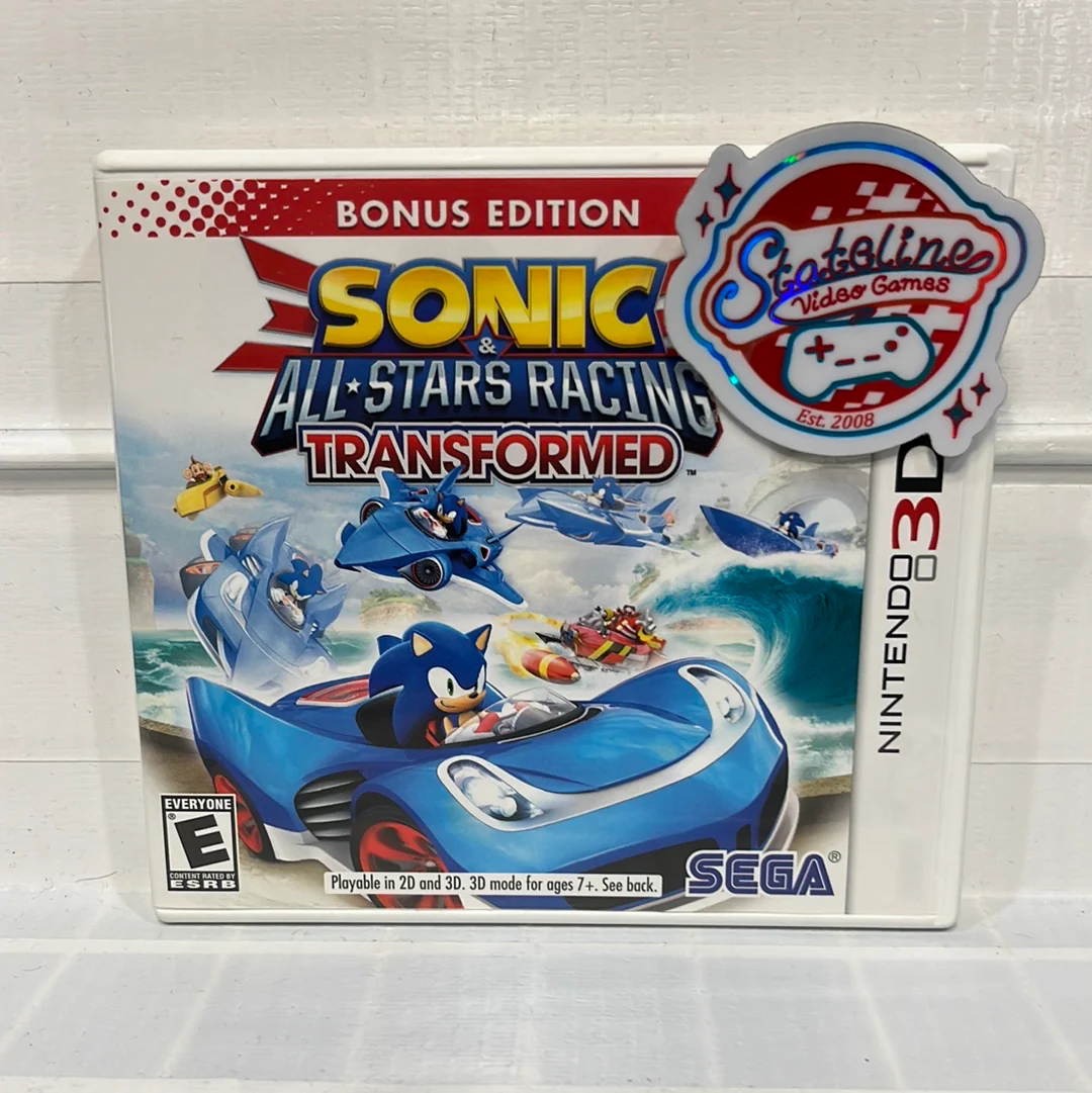 Sonic & All-Stars Racing Transformed - Nintendo 3DS