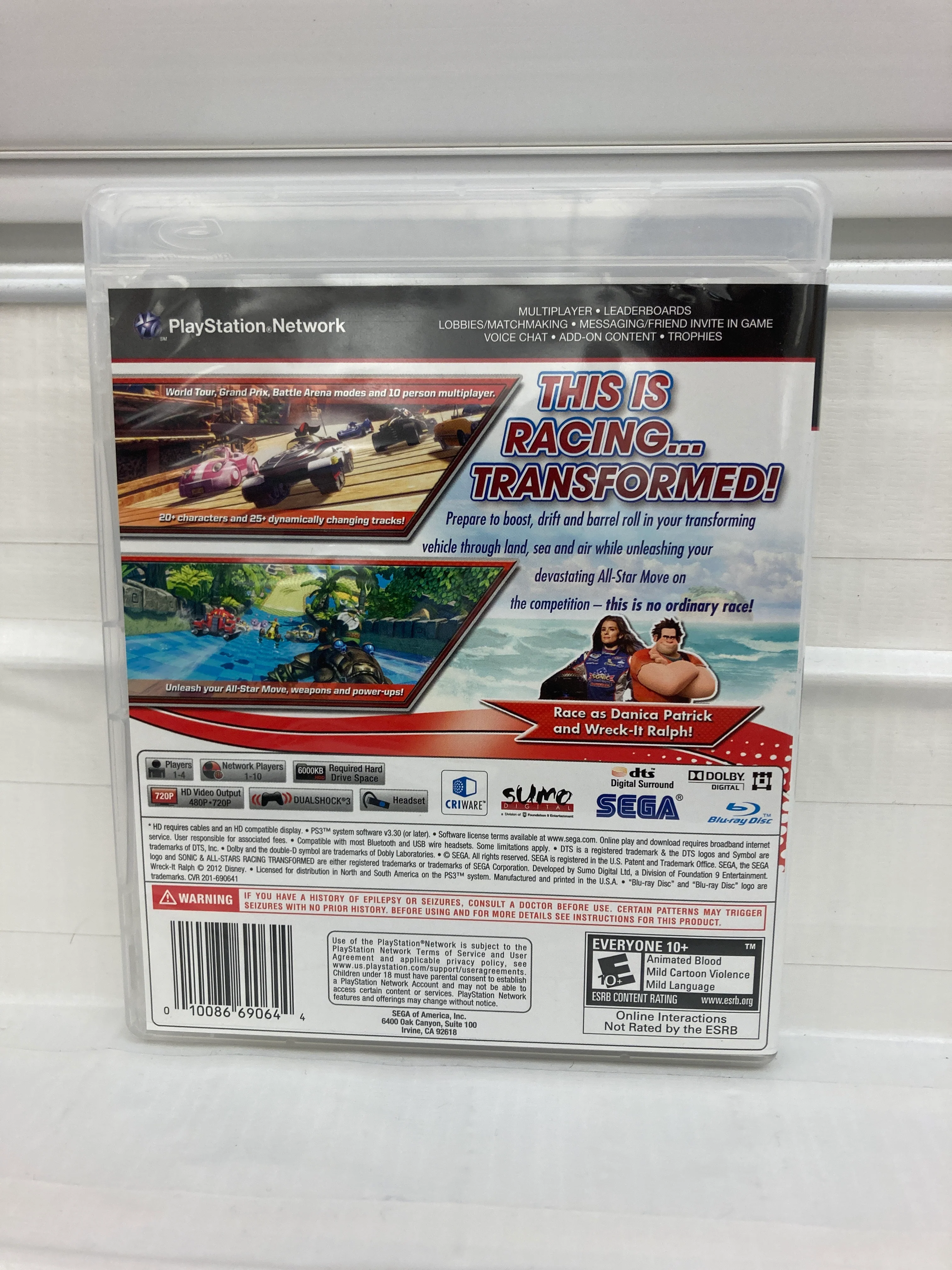 Sonic & All-Stars Racing Transformed - Playstation 3 - Image 2