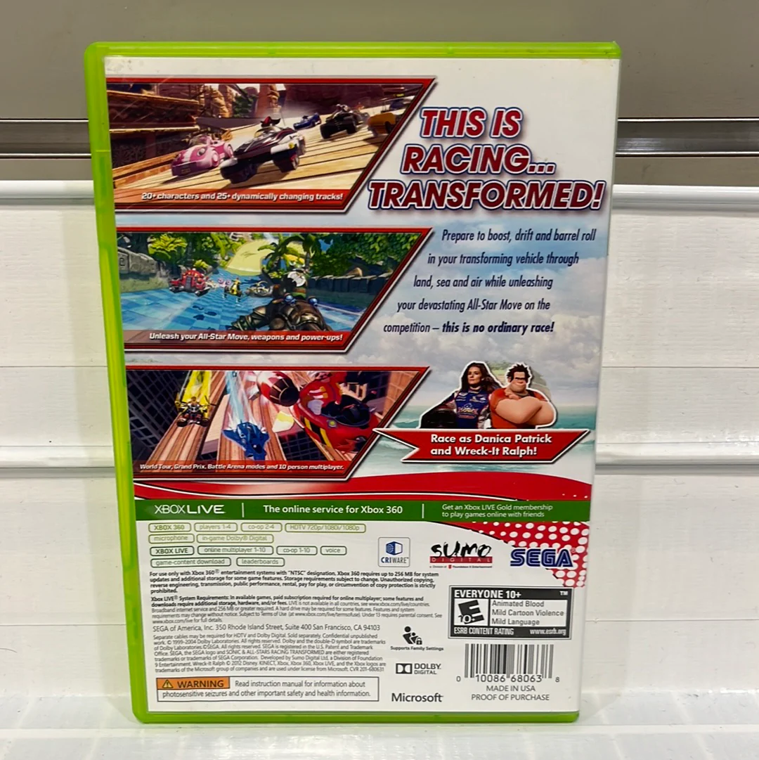 Sonic & All-Stars Racing Transformed - Xbox 360 - Image 2