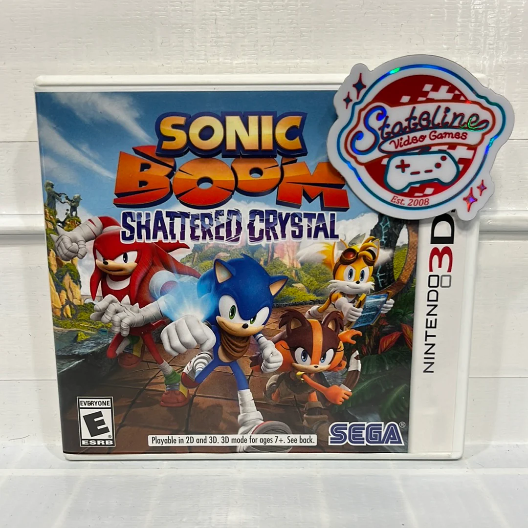 Sonic Boom: Shattered Crystal - Nintendo 3DS