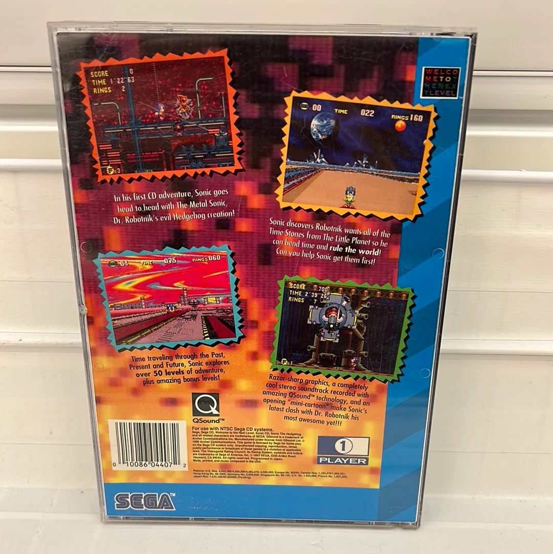 Sonic CD - Sega CD - Image 2