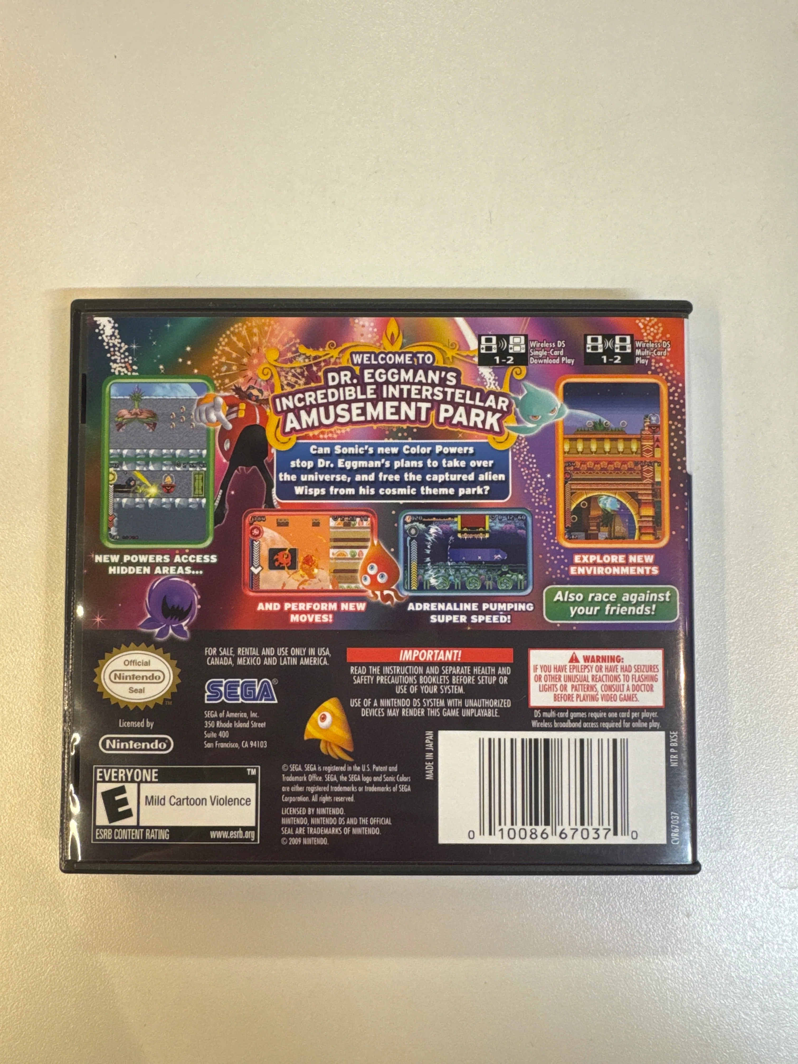 Sonic Colors - Nintendo DS - Image 2
