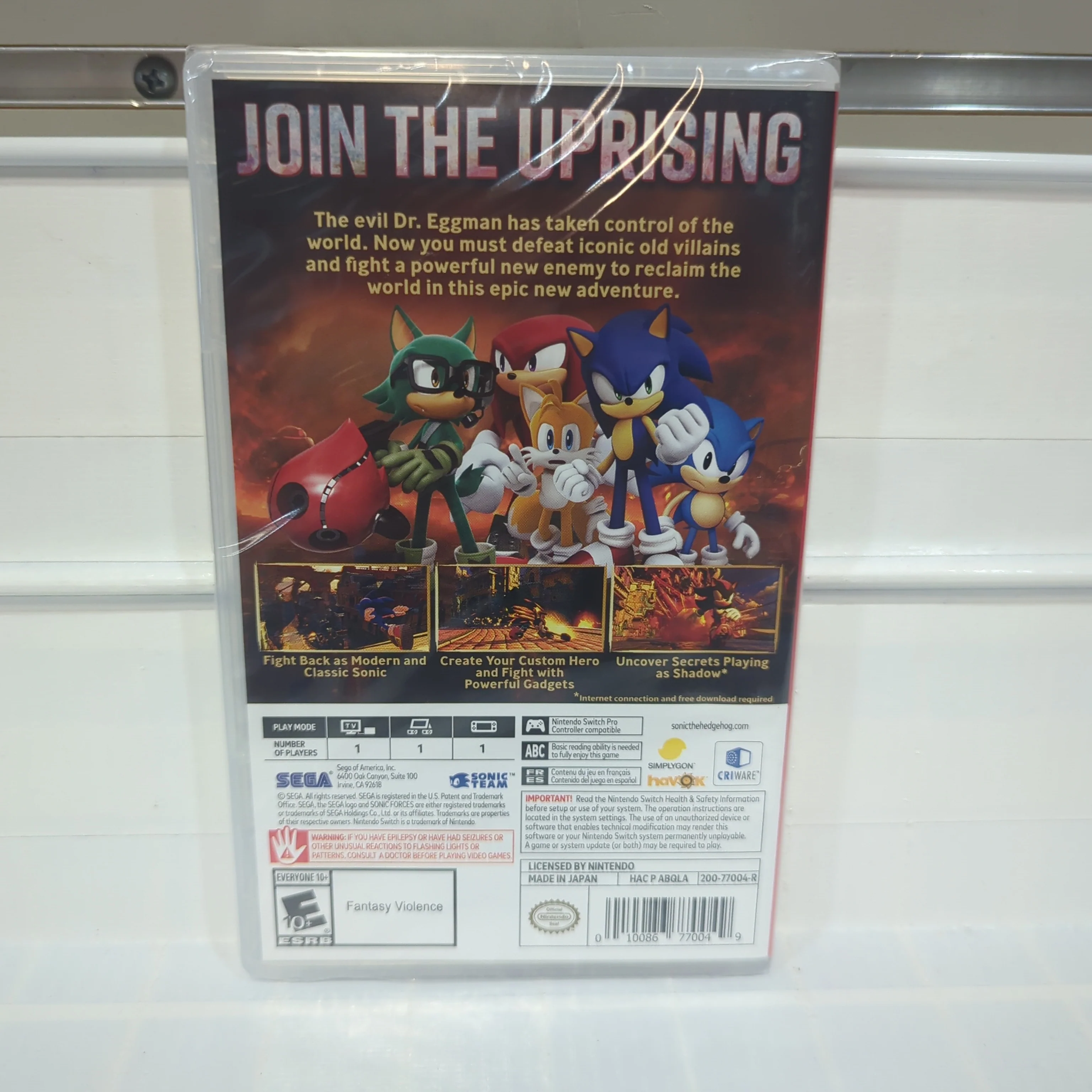 Sonic Forces - Nintendo Switch - Image 2