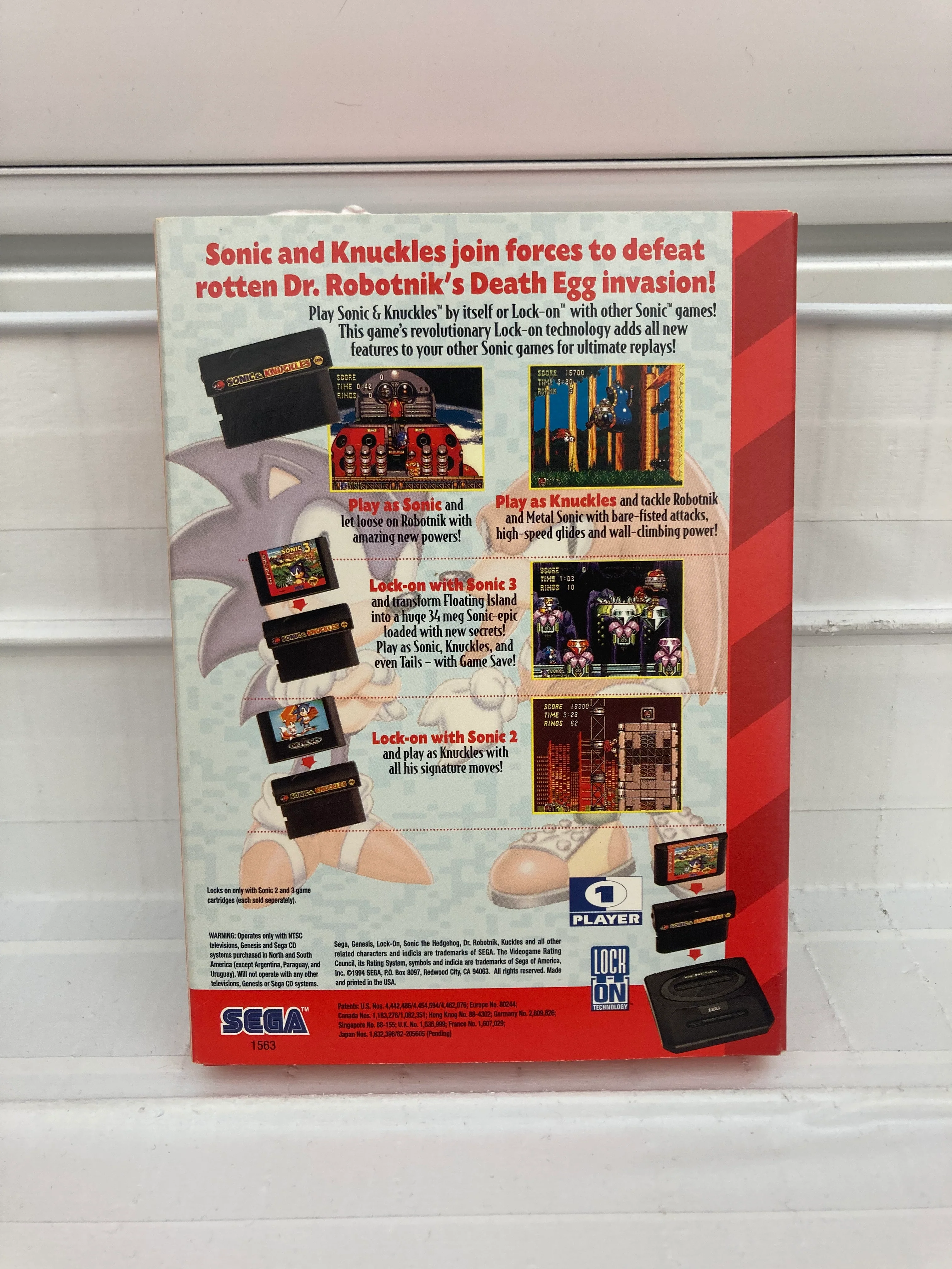 Sonic & Knuckles - Sega Genesis - Image 2